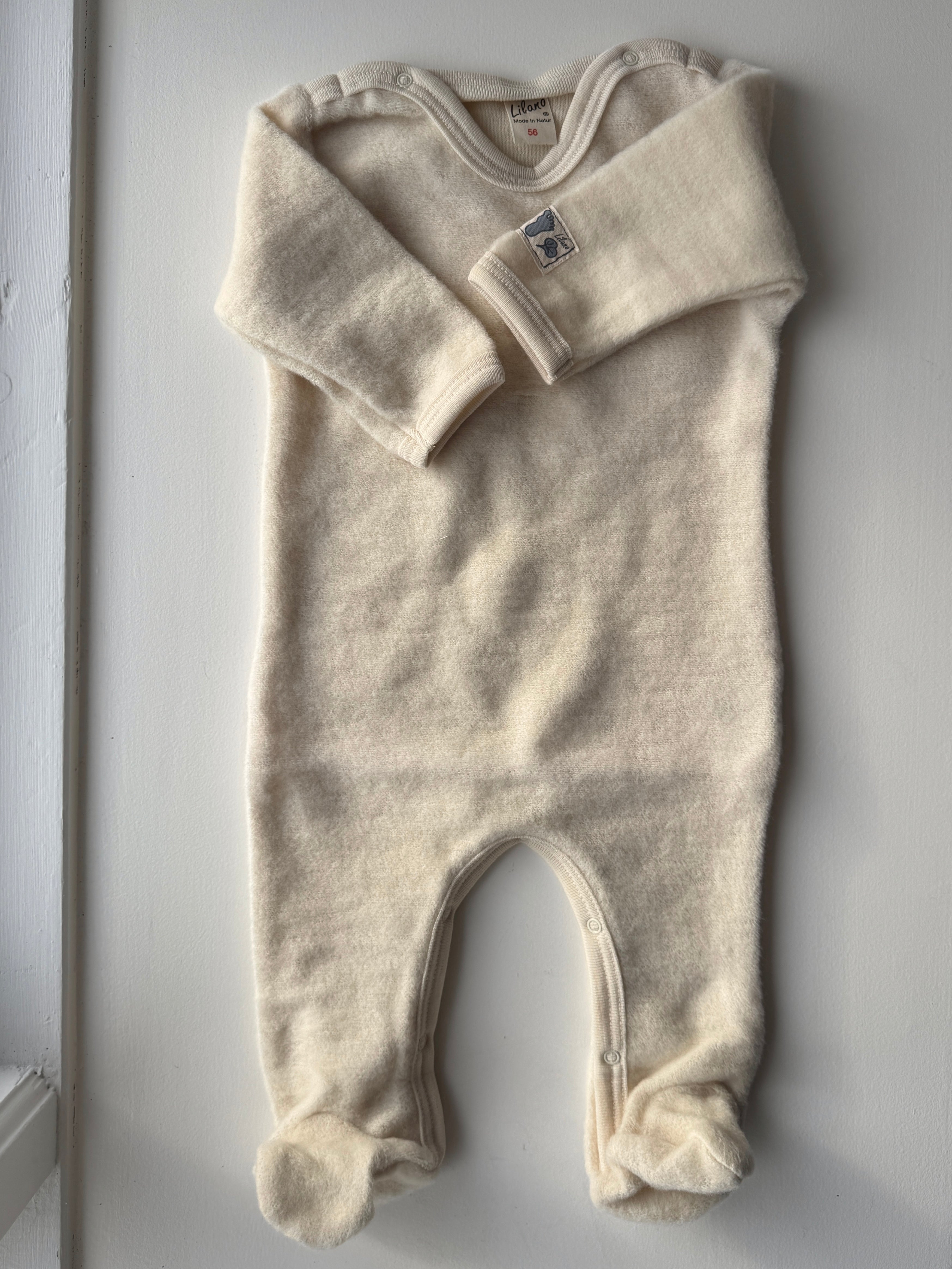 Jumpsuit with feet - nature