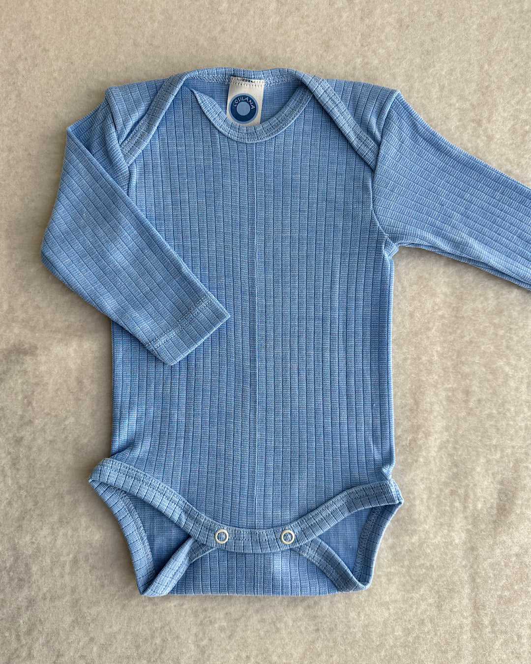 Baby-Body uld/silke/bomuld