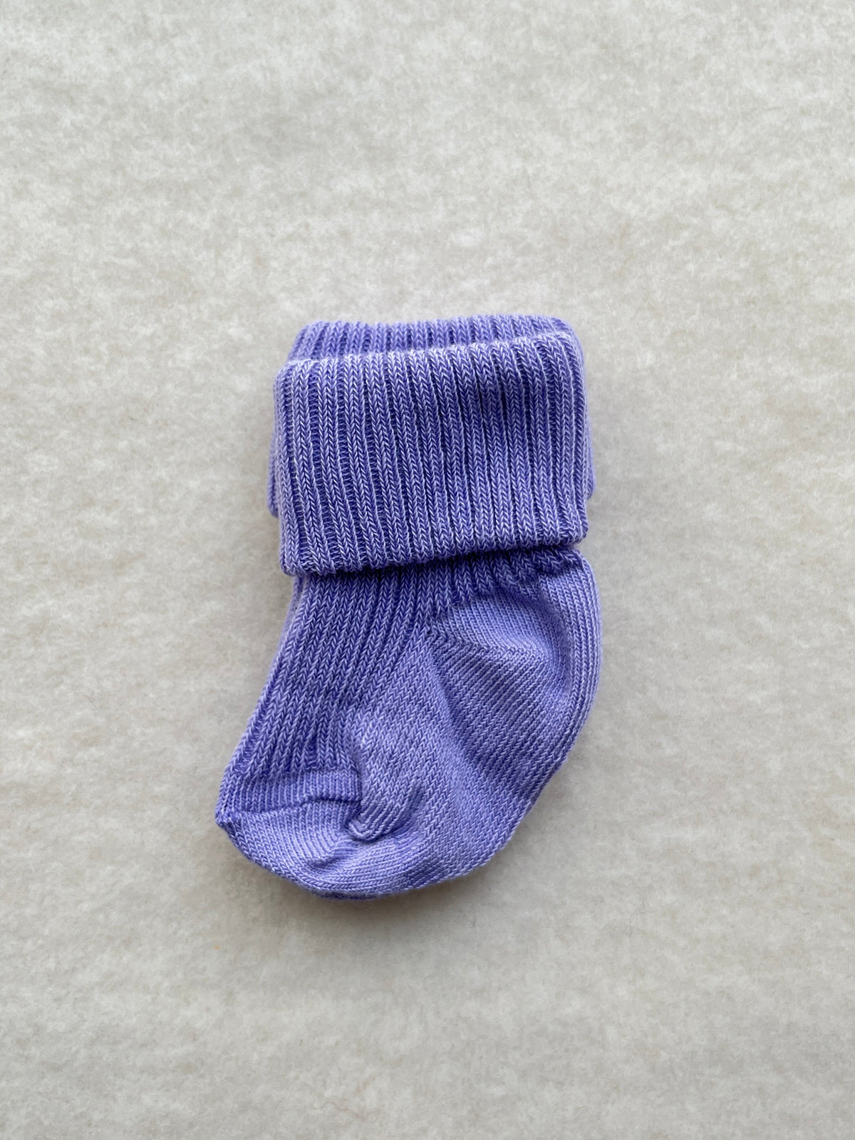 Babystrømper bomuld - violet tulip