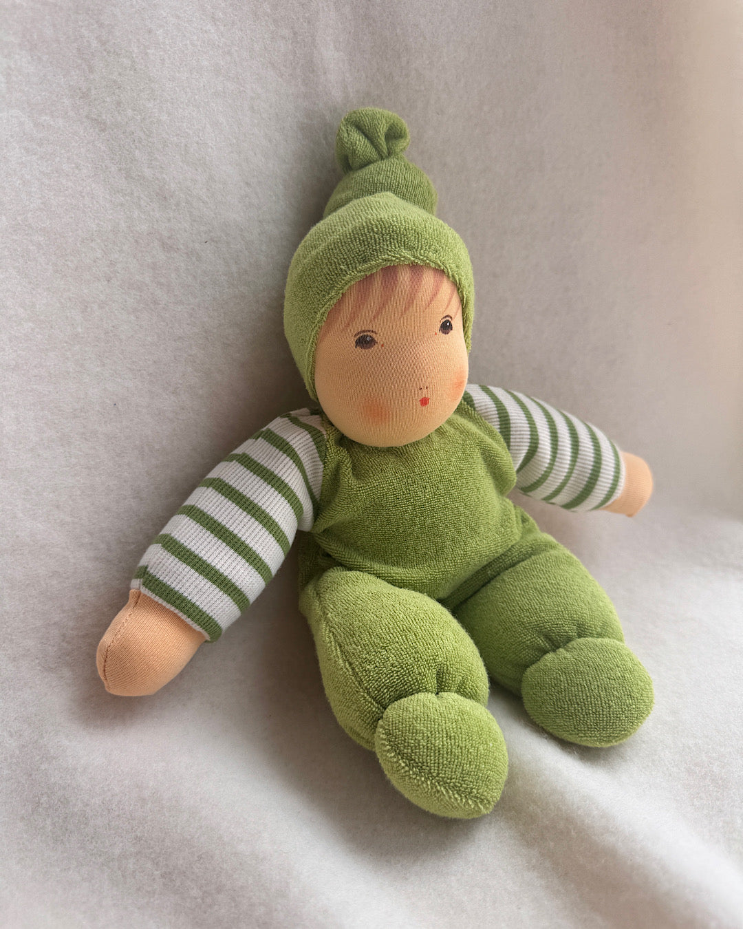 Min Skat bamse dukke - grøn