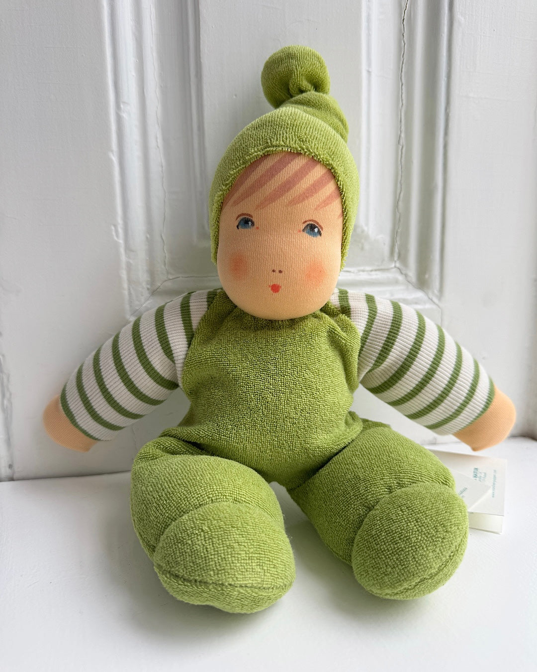 Min Skat bamse dukke - grøn