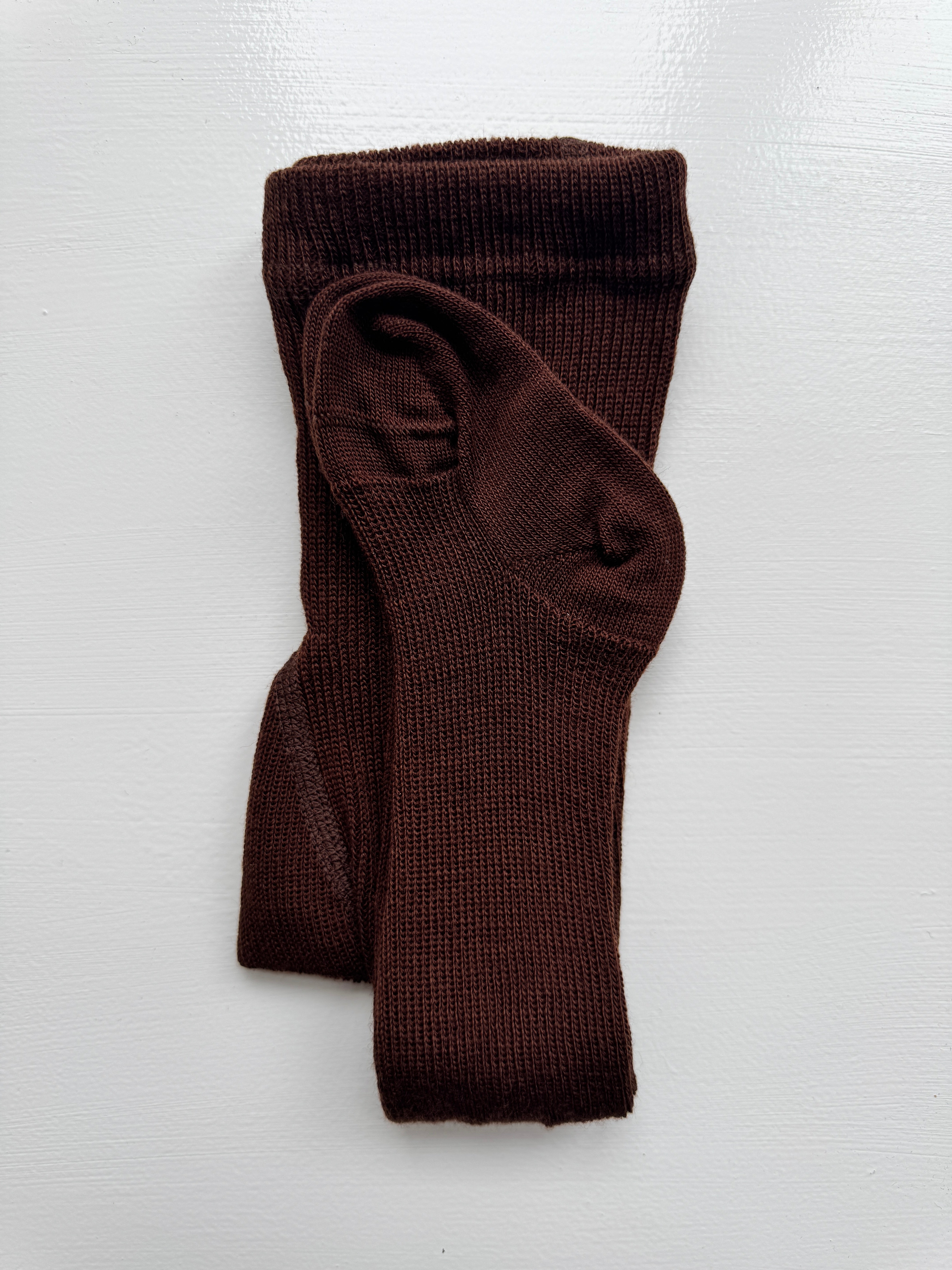 Uldstrømpebukser - chokolade
