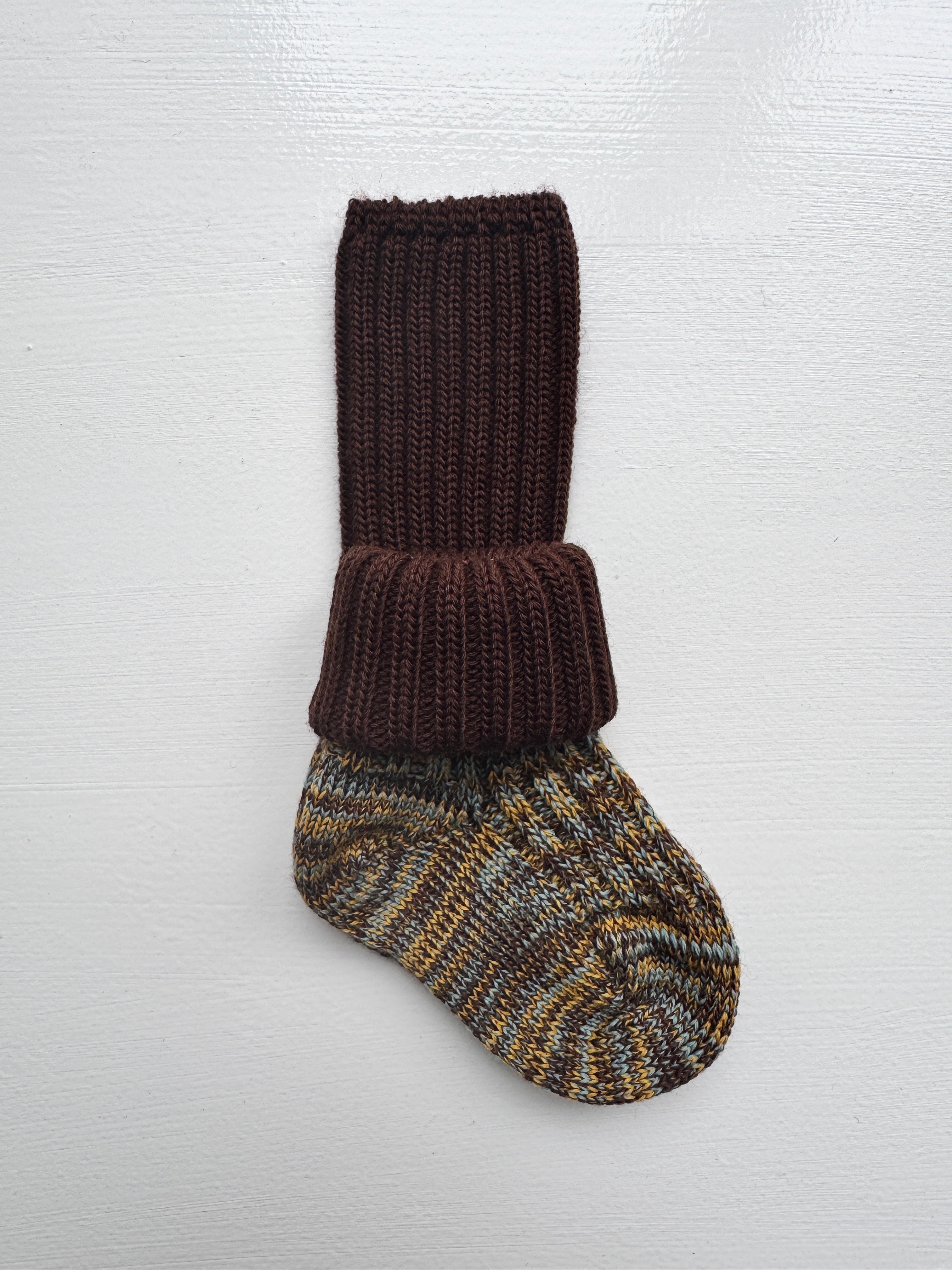 Poeter x Grödo - Uldsokker m. rib og ekstra længde