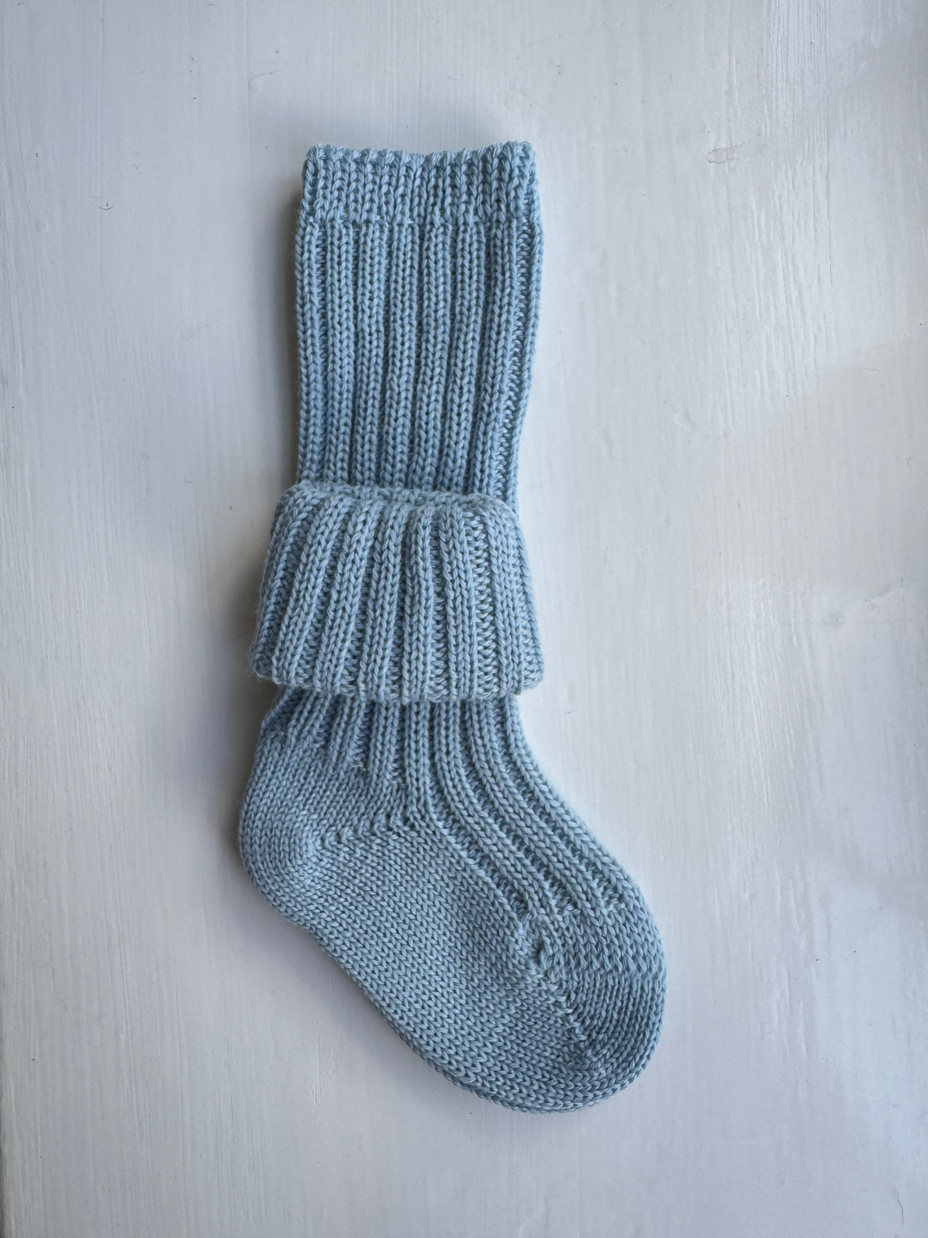 Poeter x Grödo - Uldsokker m. rib og ekstra længde