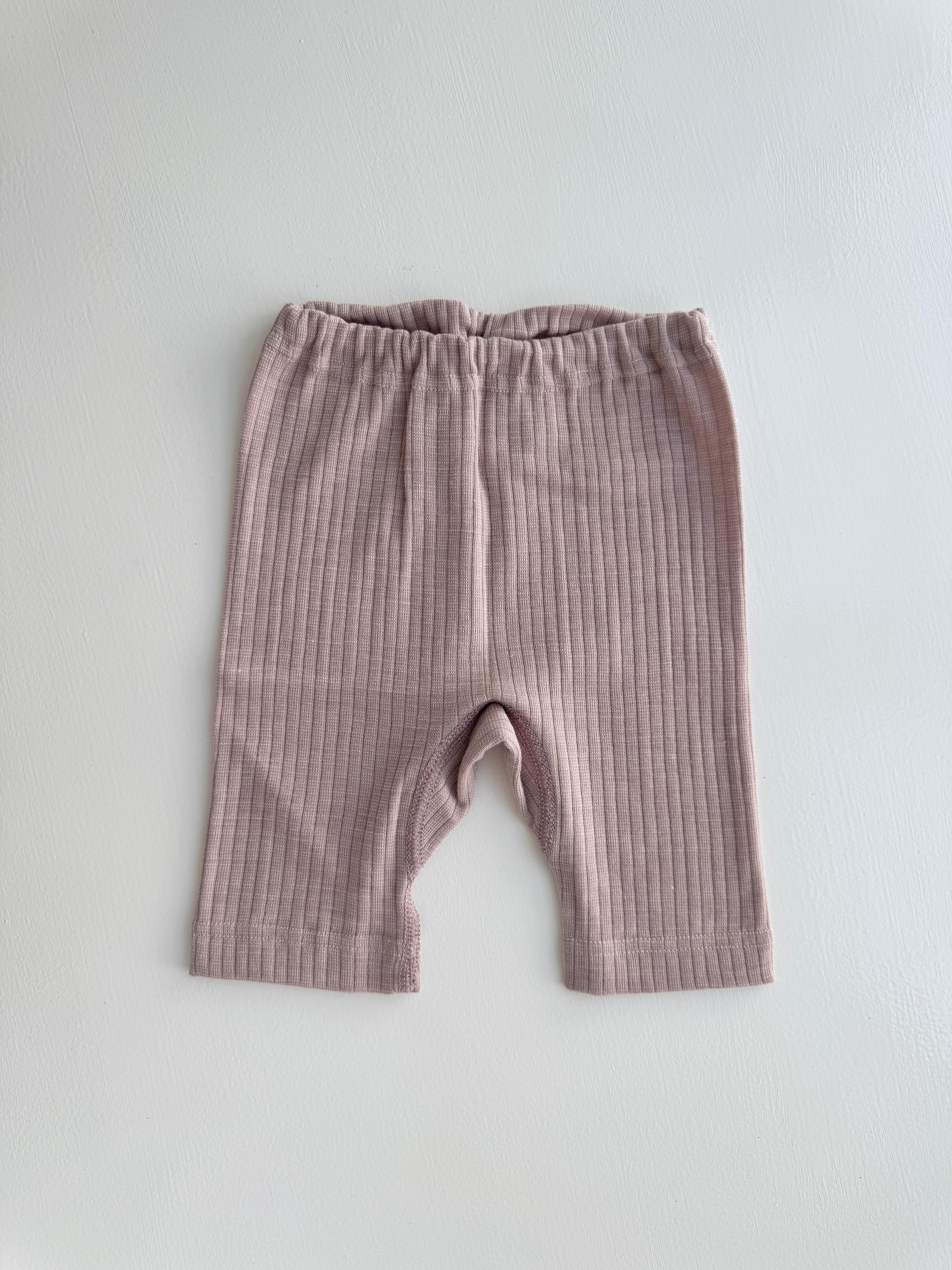 Bermudashorts uld/silke/bomuld - rosa