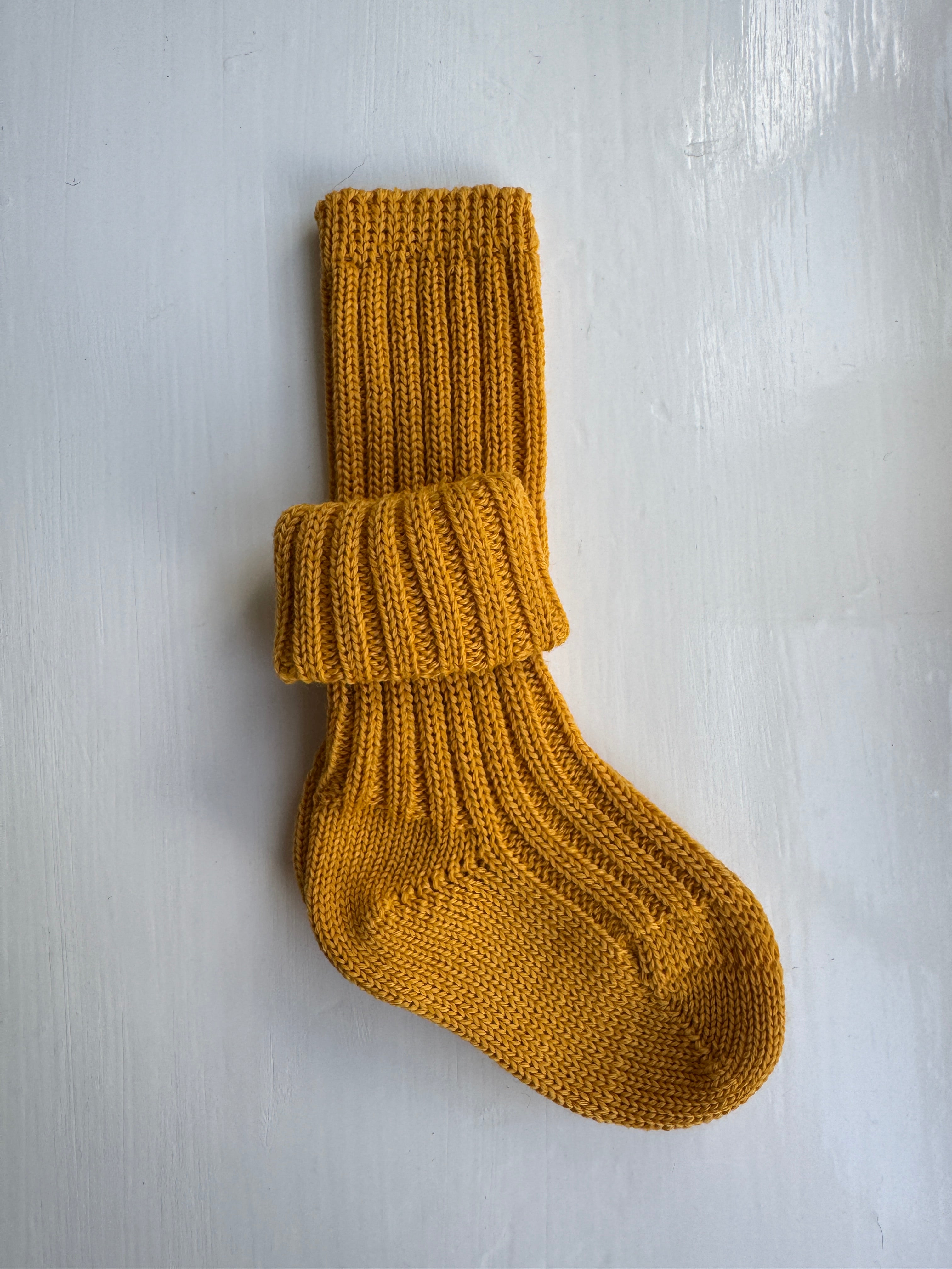 Poeter x Grödo - Uldsokker m. rib og ekstra længde