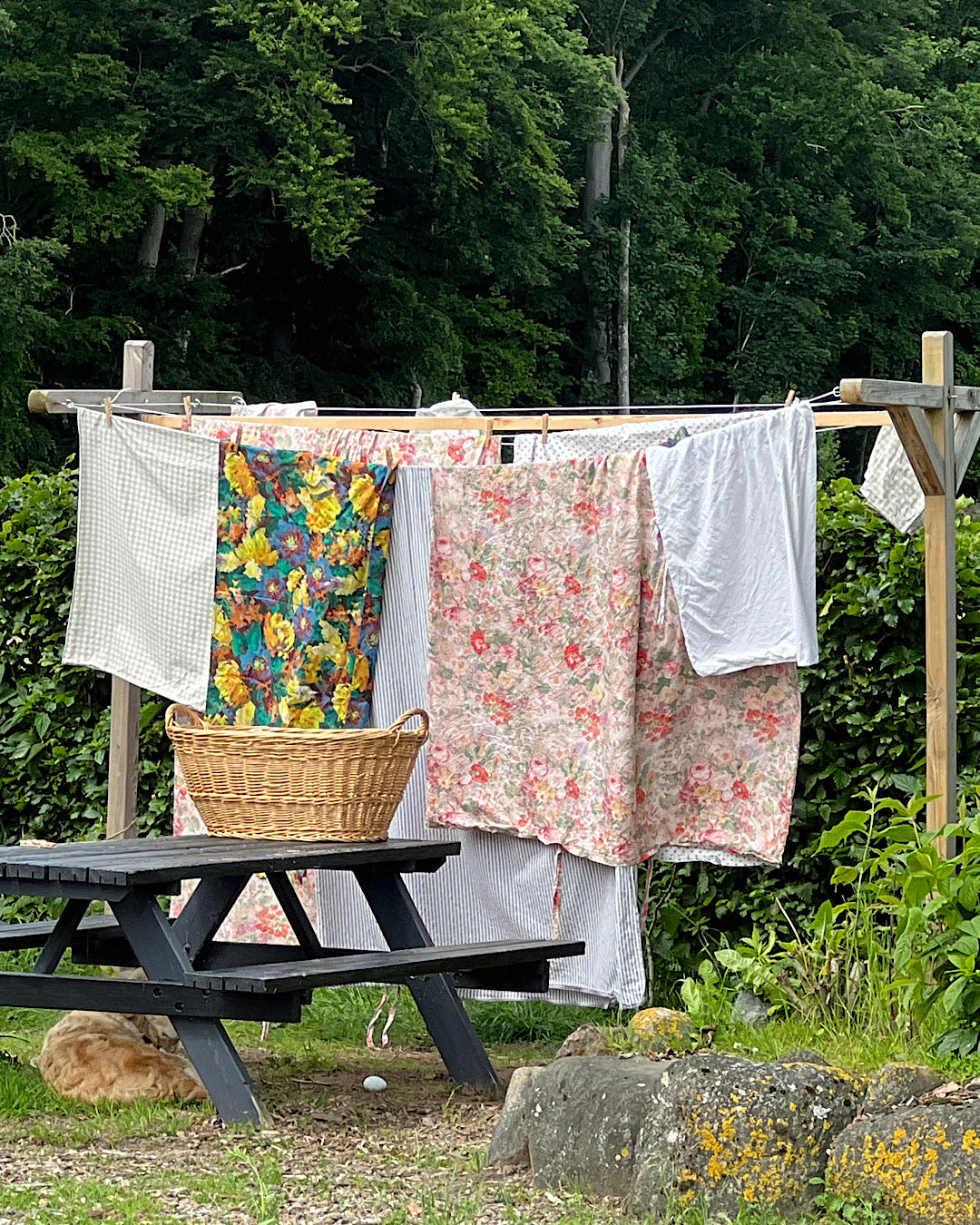 Flower Liberty Artist's Bouquet Duvet Cover