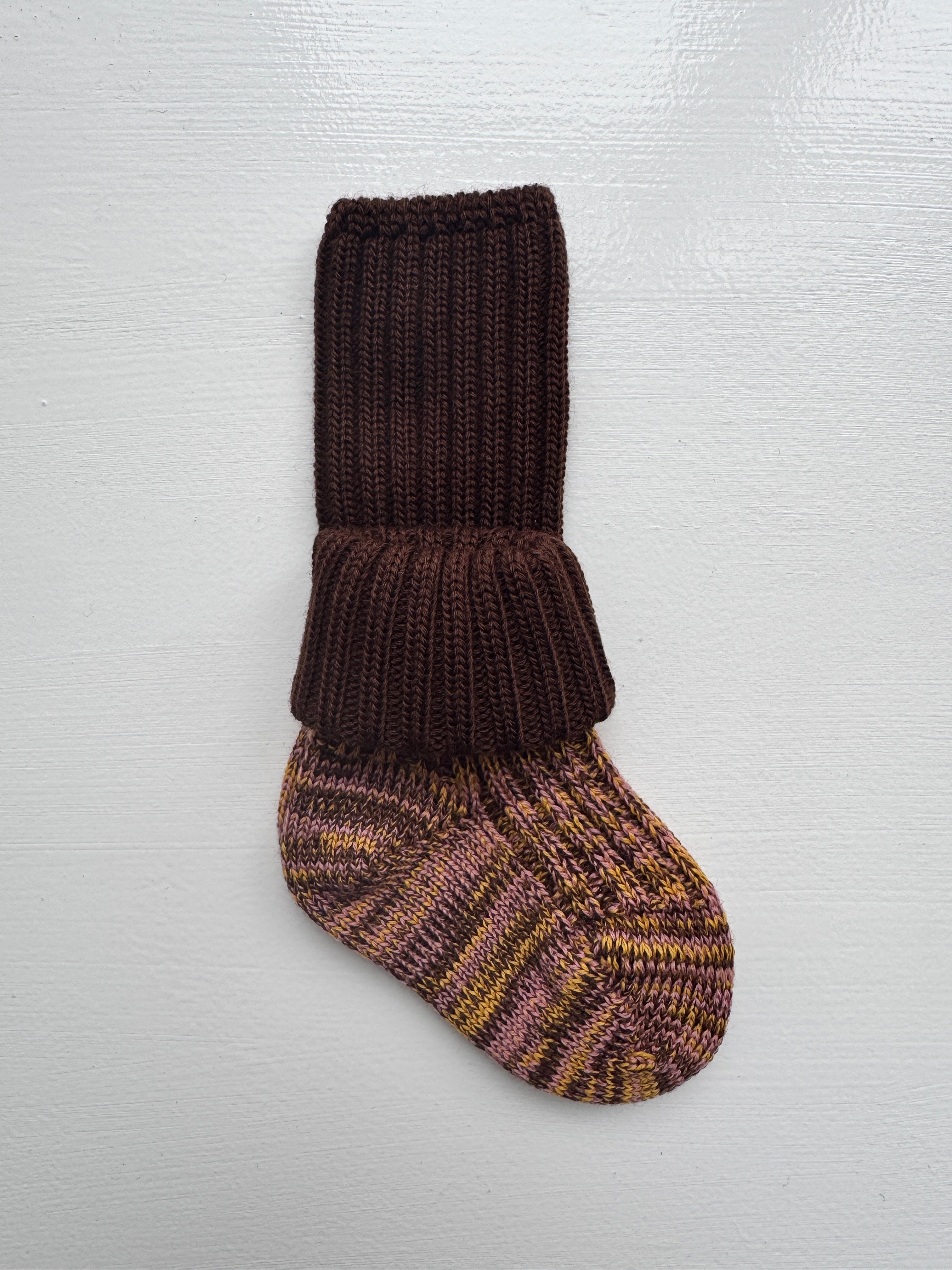 Poeter x Grödo - Uldsokker m. rib og ekstra længde