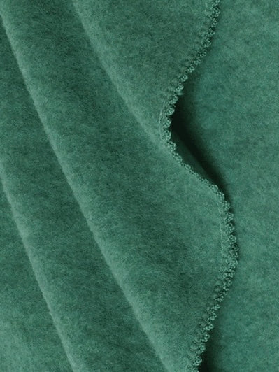 100% Uldfleece tæppe med smuk kant - Salvie