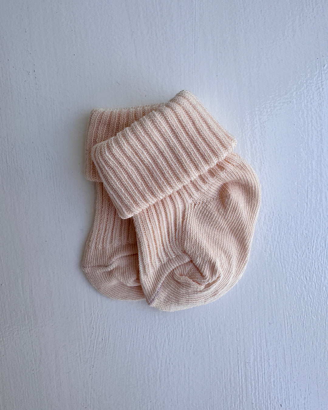 Babystrømper bomuld - pink champagne
