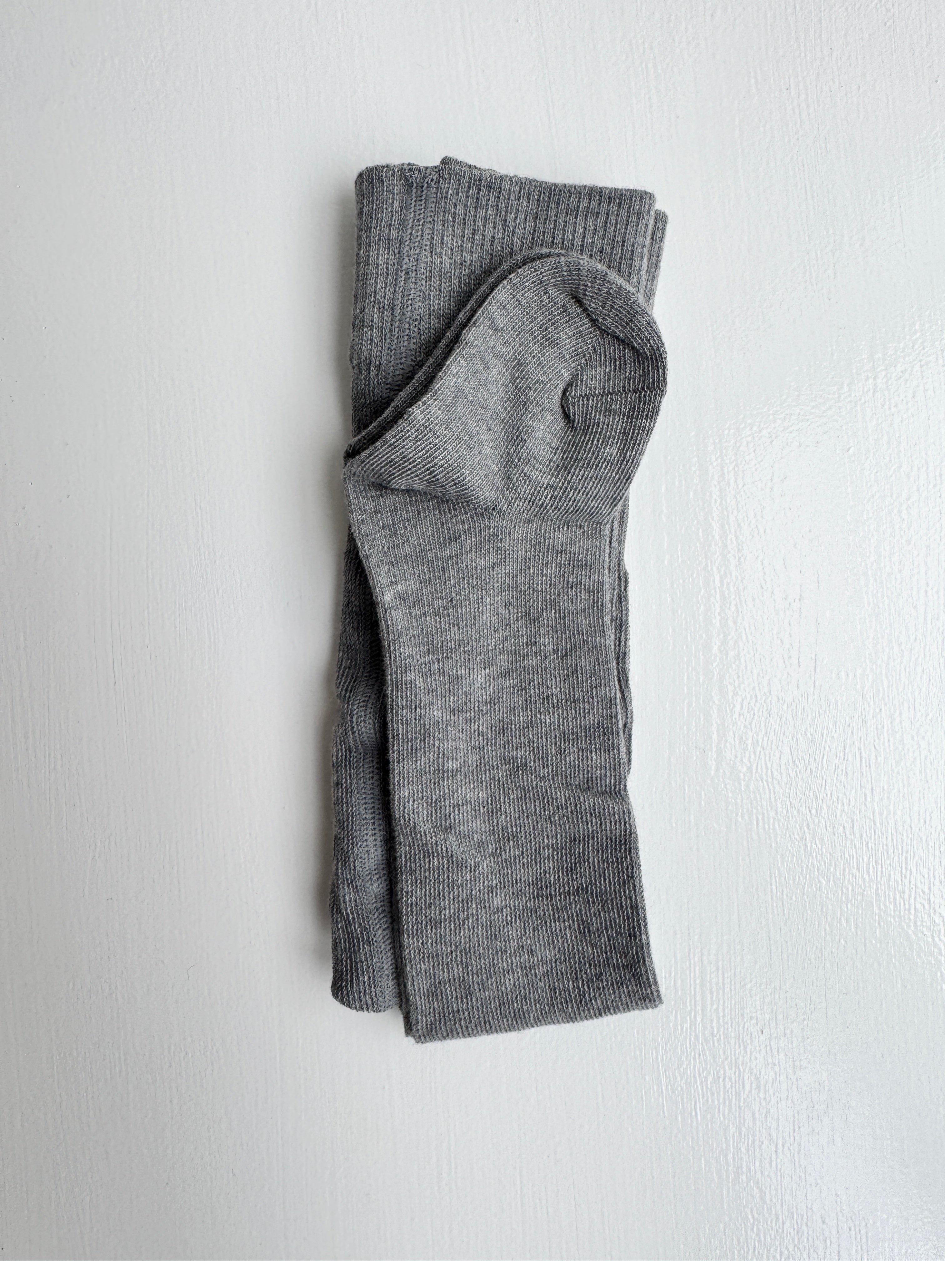 Bomuldsstrømpebukser - grå