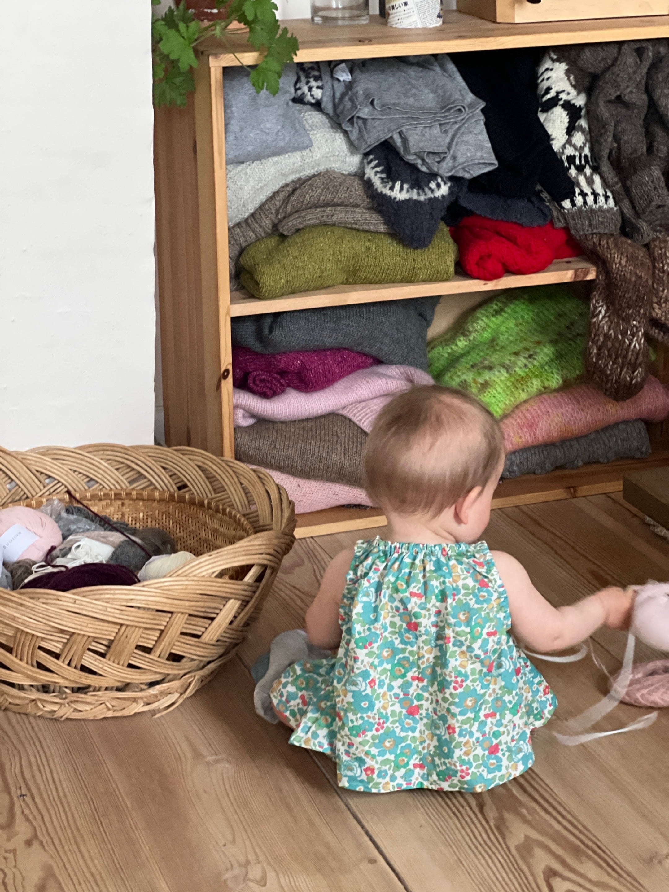 Blomst Liberty Lilibet bloomers og top