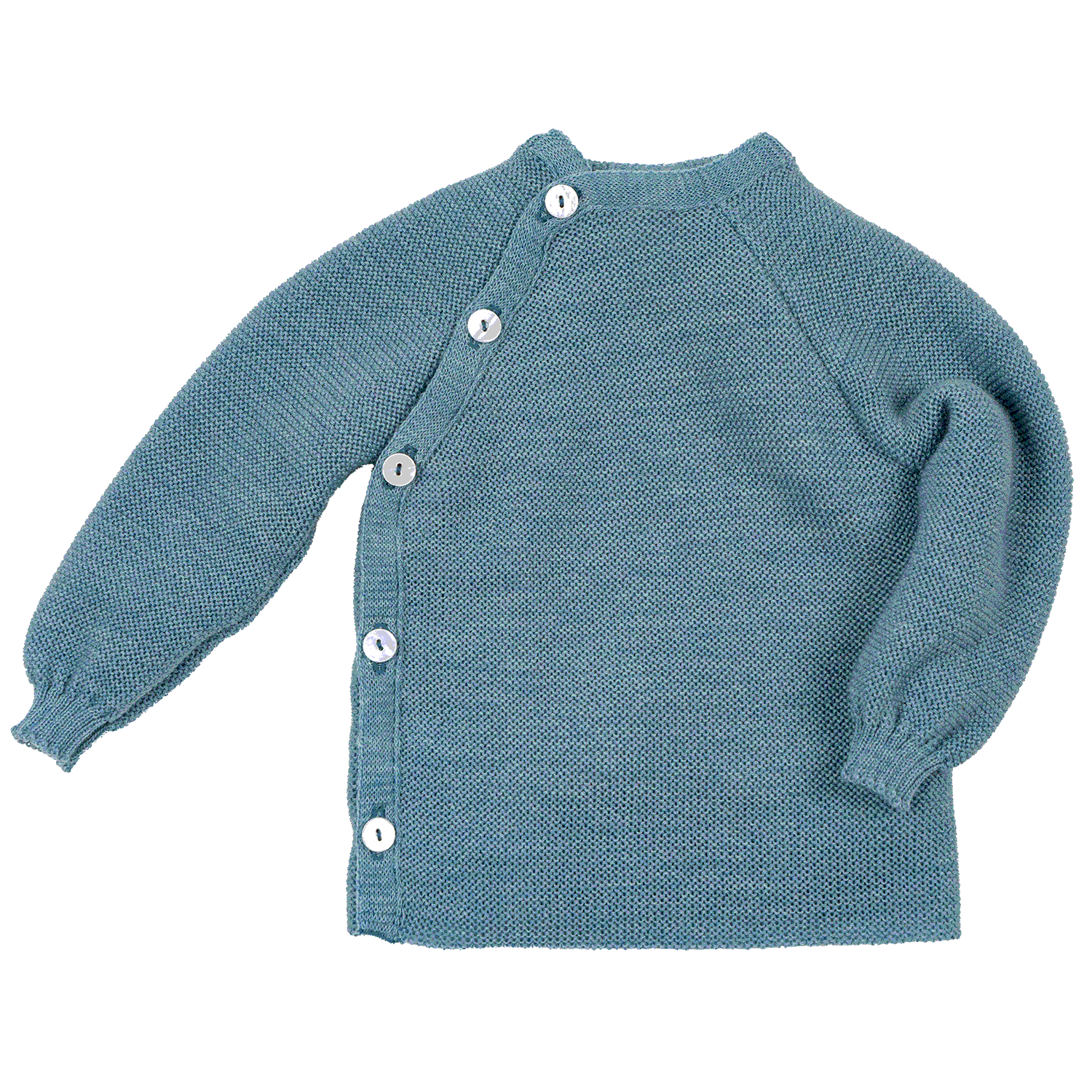 Uldtrøje - aqua