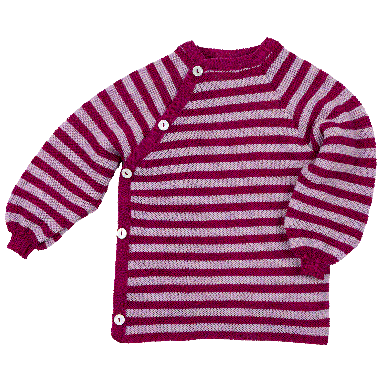 Uldtrøje - lavendel/bær