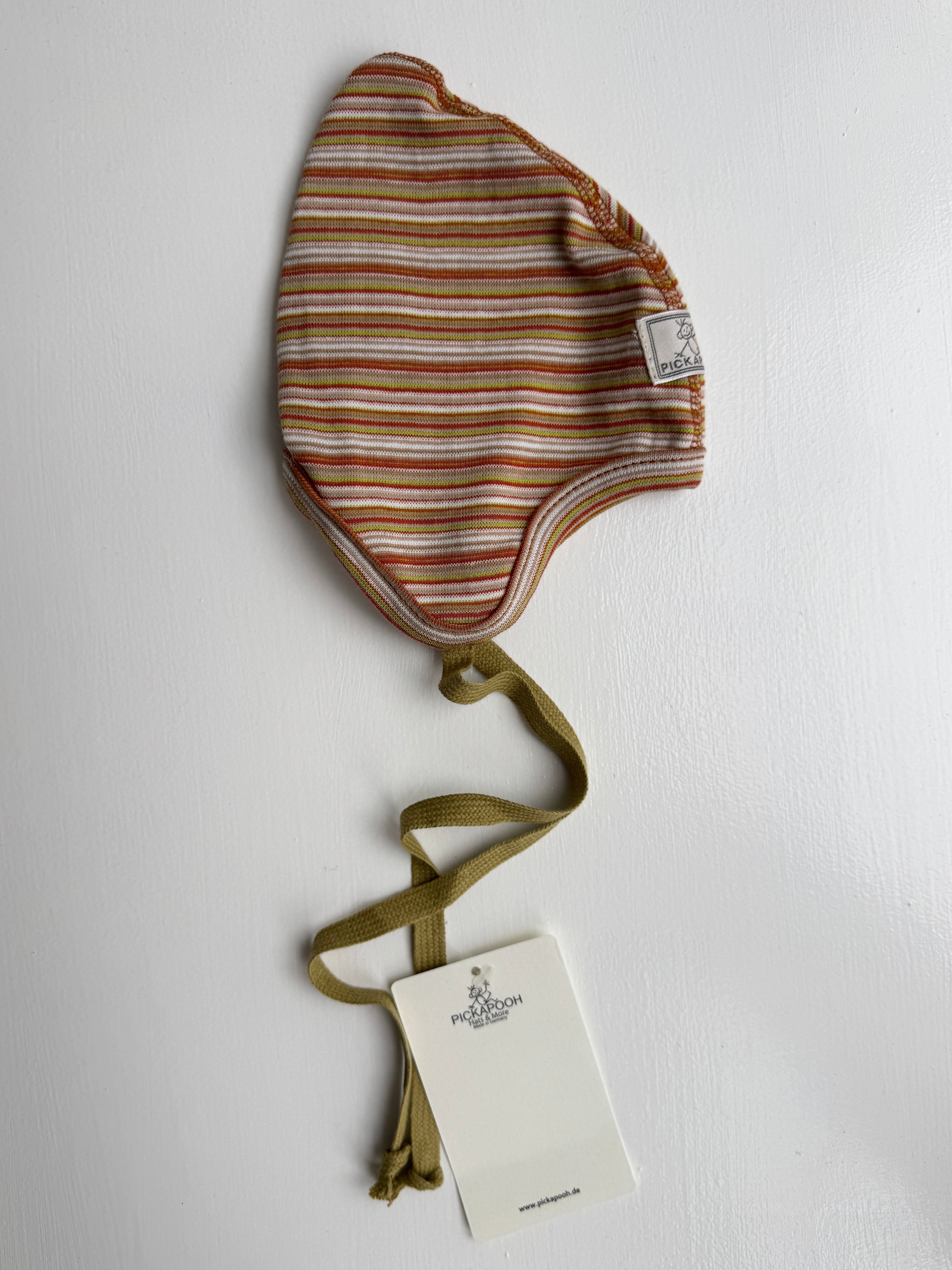 Kyse 100% bomuld - natur/cappuccino/kiwi