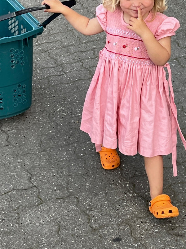 Blomst Rita kjole med smock
