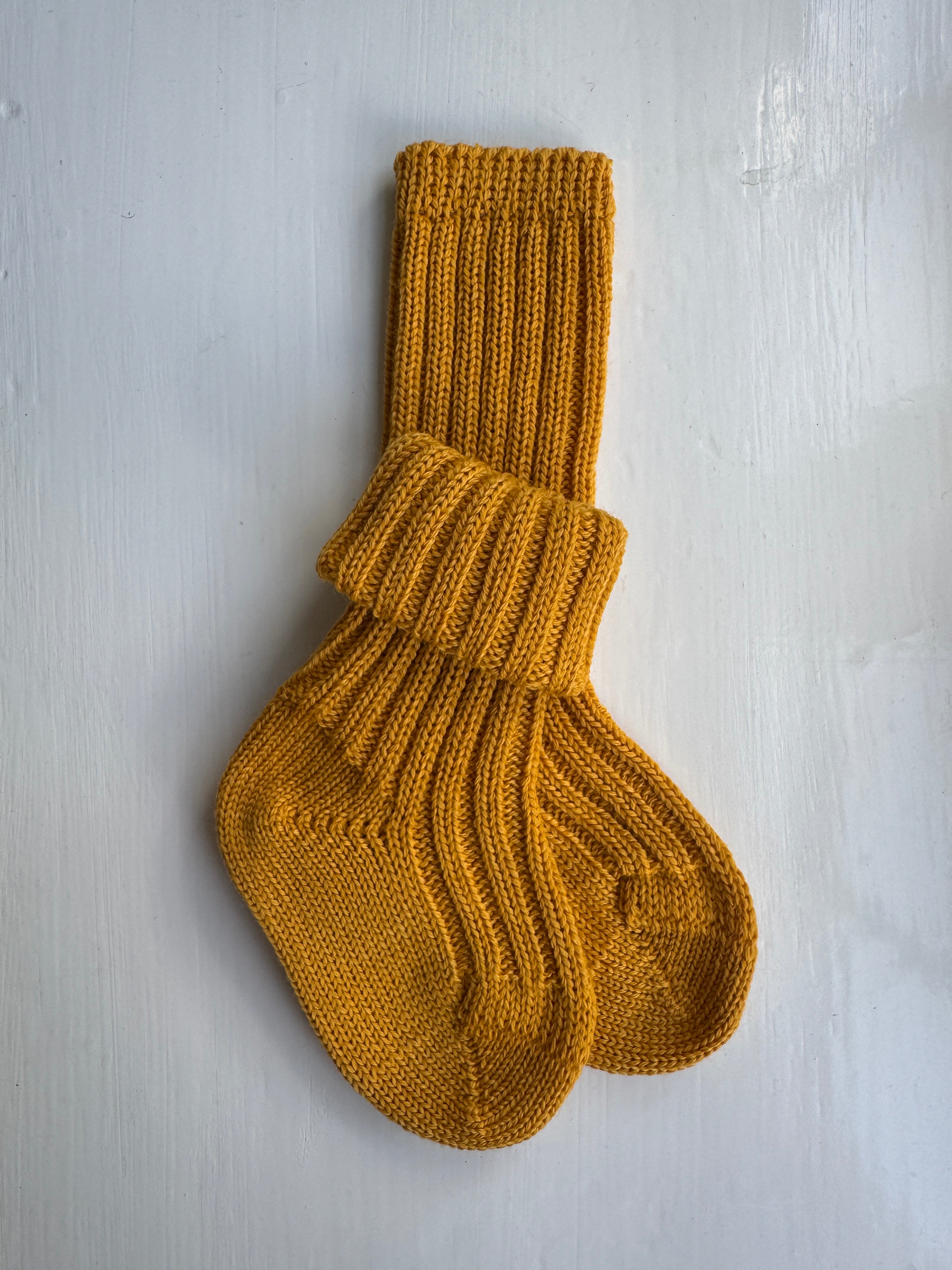 Poeter x Grödo - Uldsokker m. rib og ekstra længde