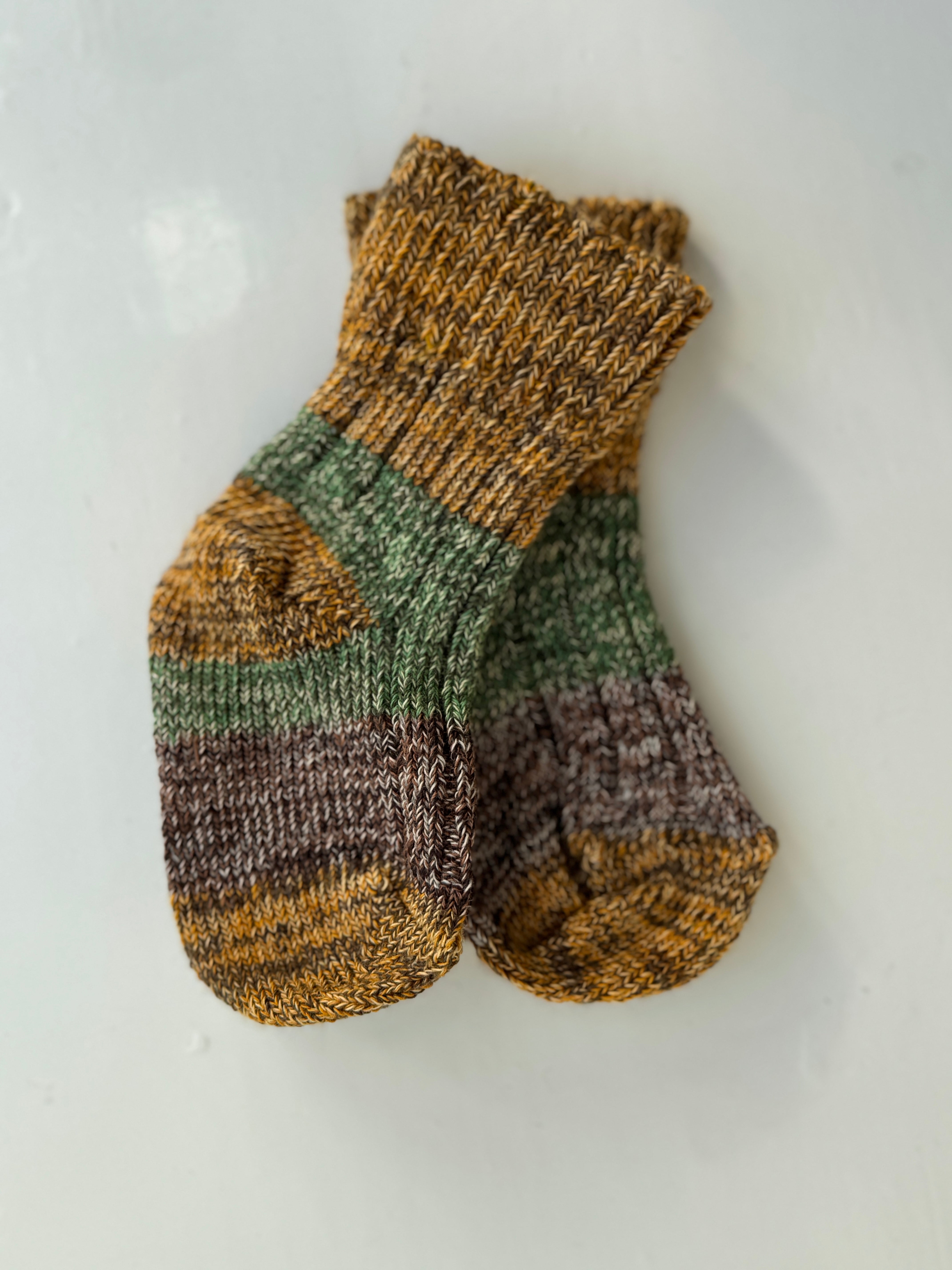 Bomuldssokker Restock - mosstone