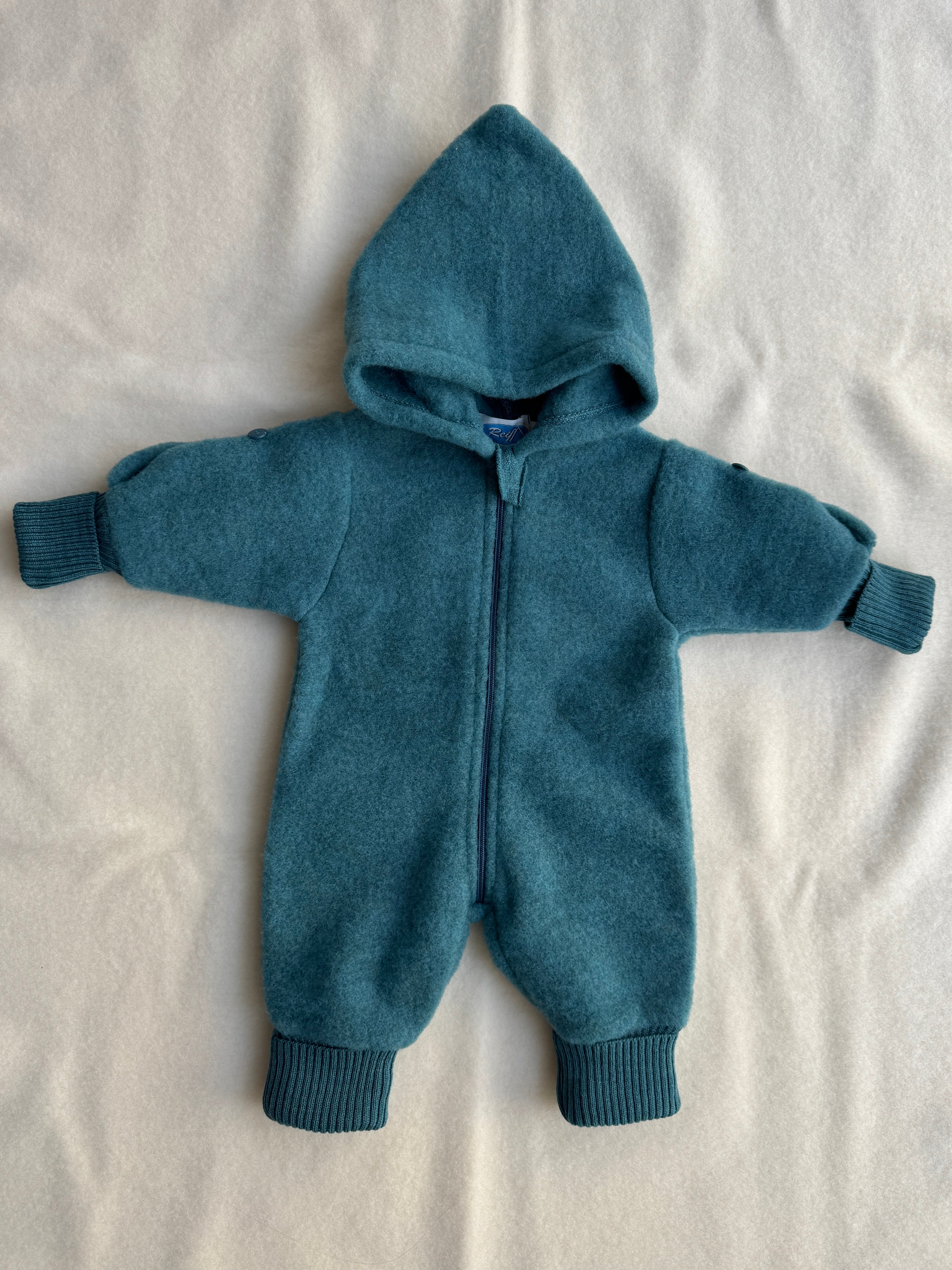 Køredragt i 100% børstet uldfleece - Caribien