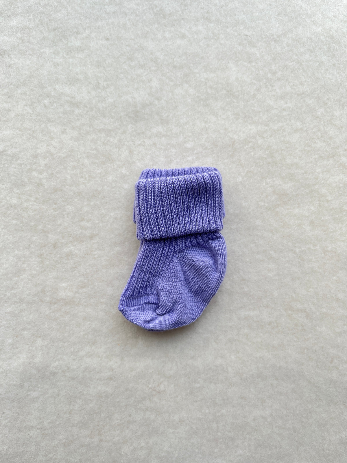 Babystrømper bomuld - violet tulip