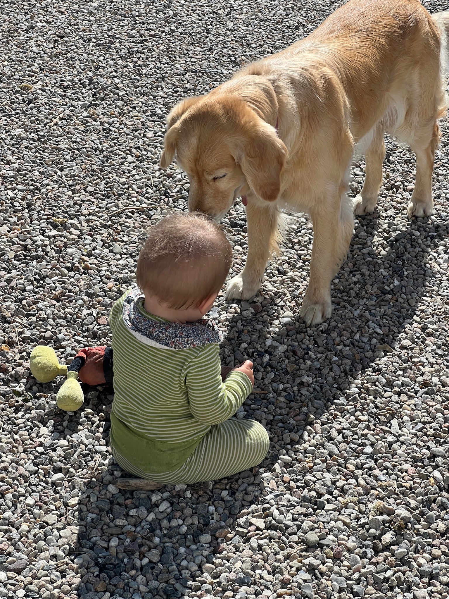 Baby-Body slå-om uld/silke