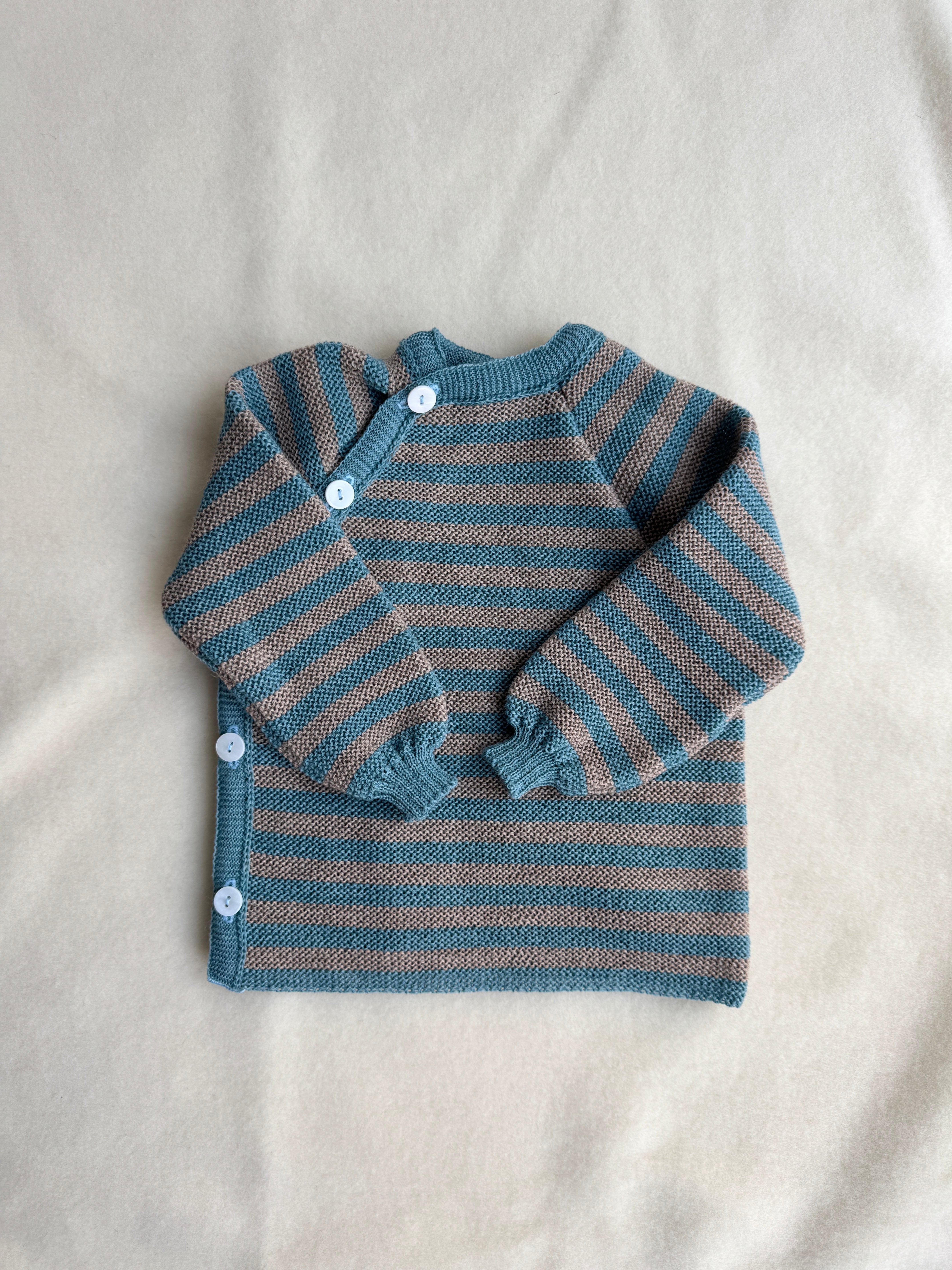 Uldtrøje - beige/caribien