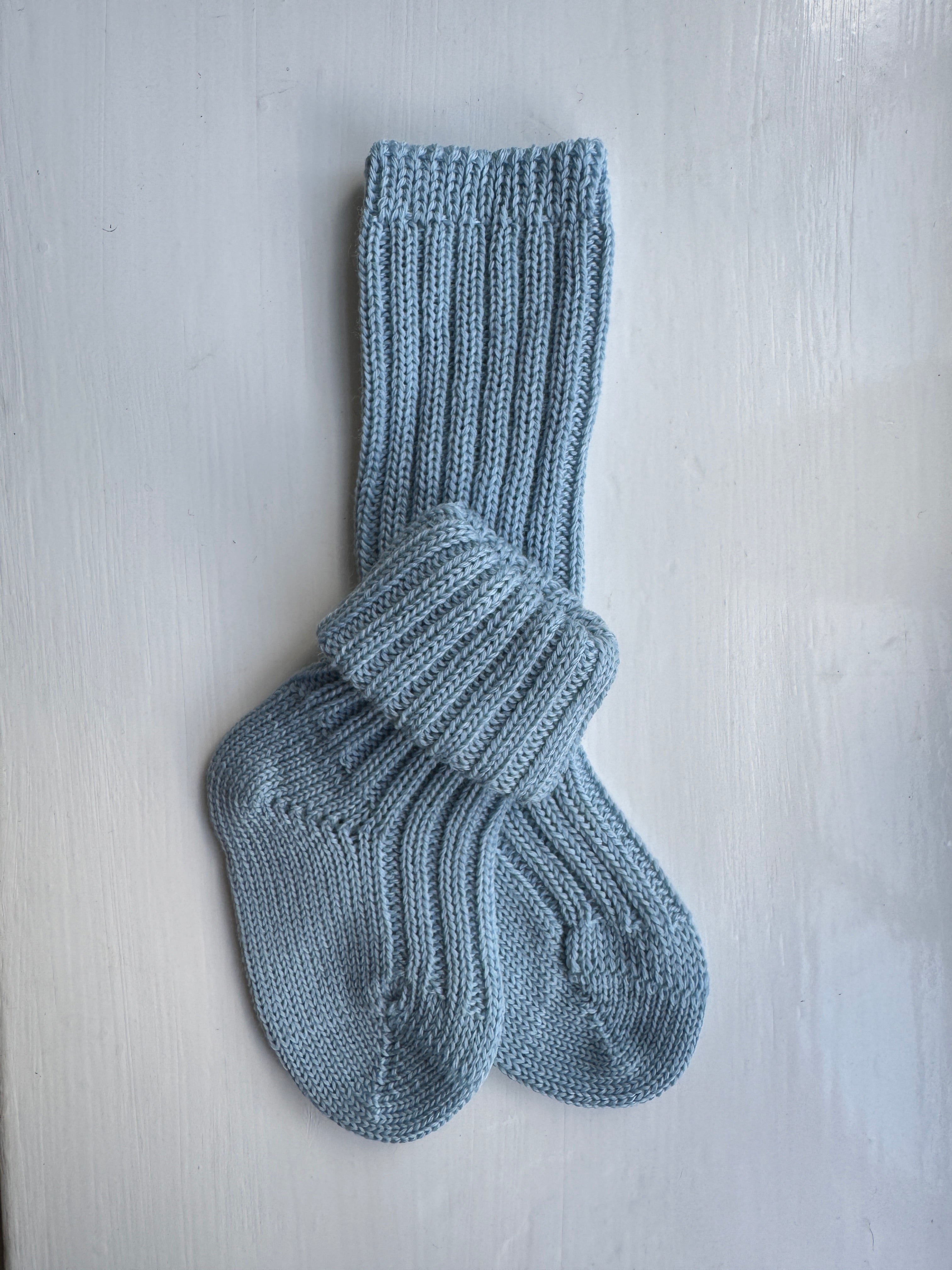 Poeter x Grödo - Uldsokker m. rib og ekstra længde