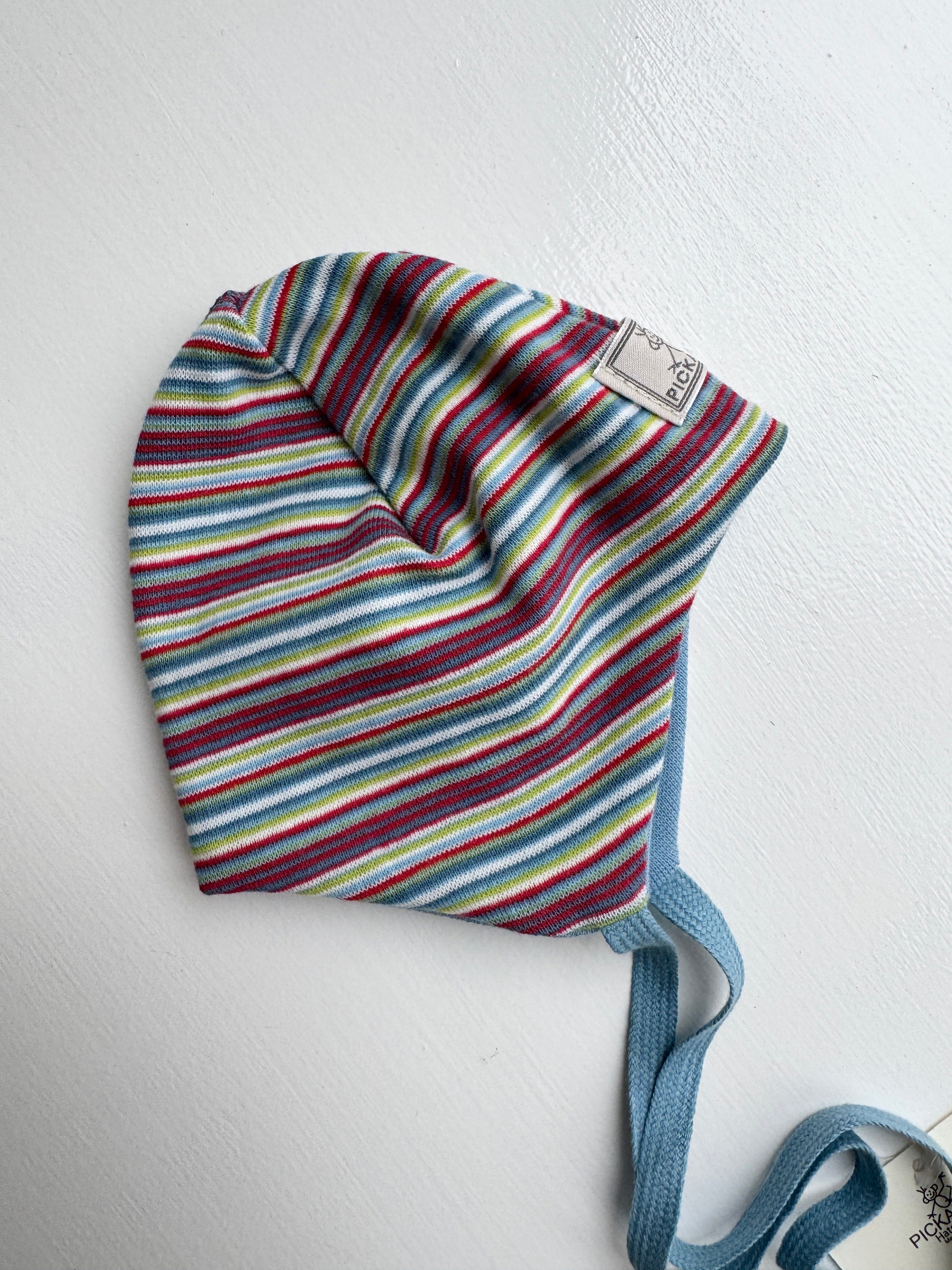 Kyse 100% bomuld - rød/jeans/blå/kiwi