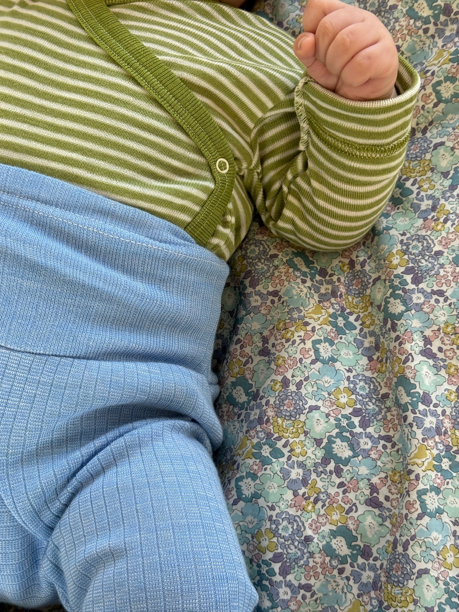 Baby body wrap wool/silk