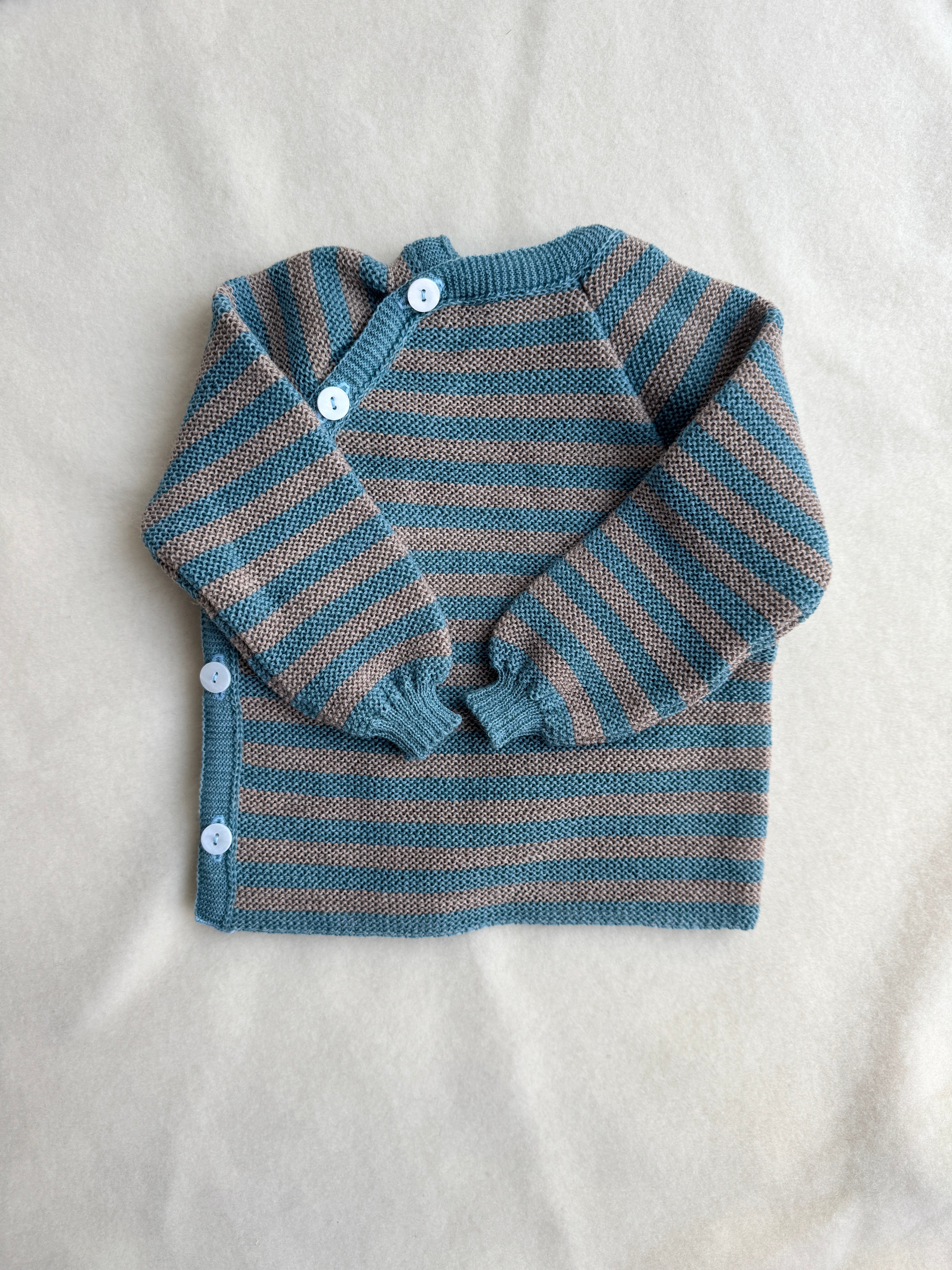 Uldtrøje - beige/caribien