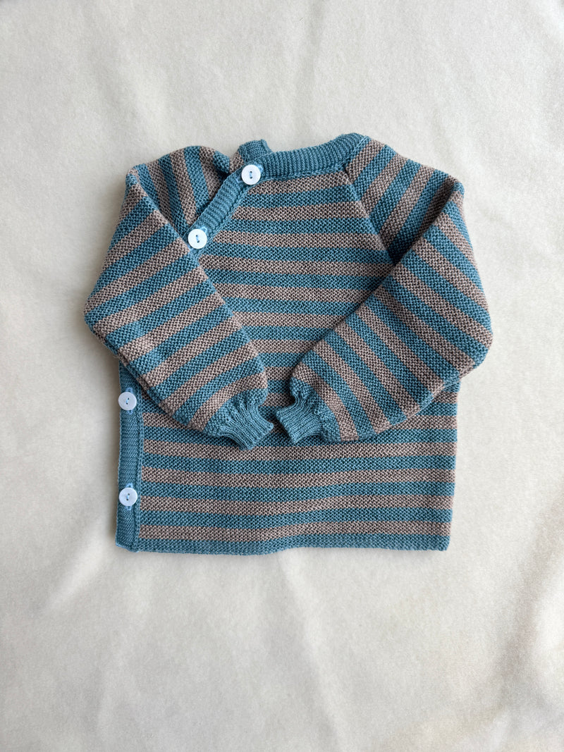 Uldtrøje - beige/caribien