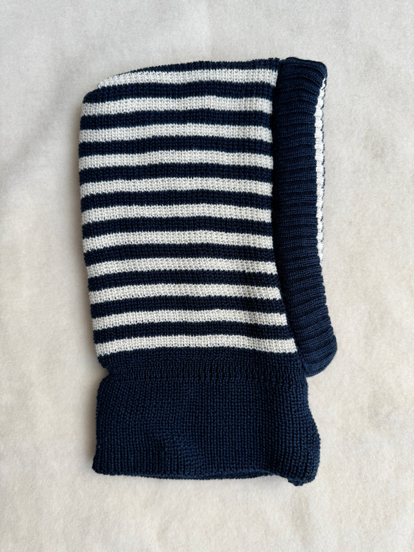 Balaclava - blå strib