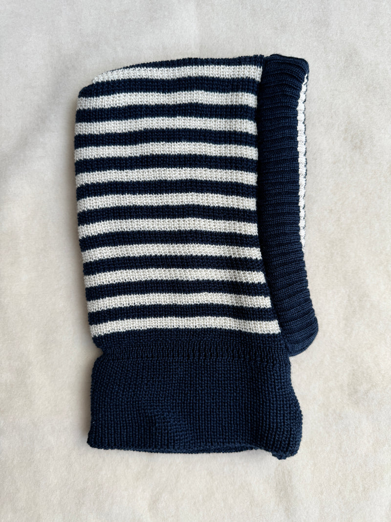 Balaclava - blå strib