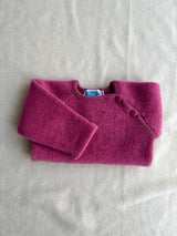 Uldfleece trøje - rosa