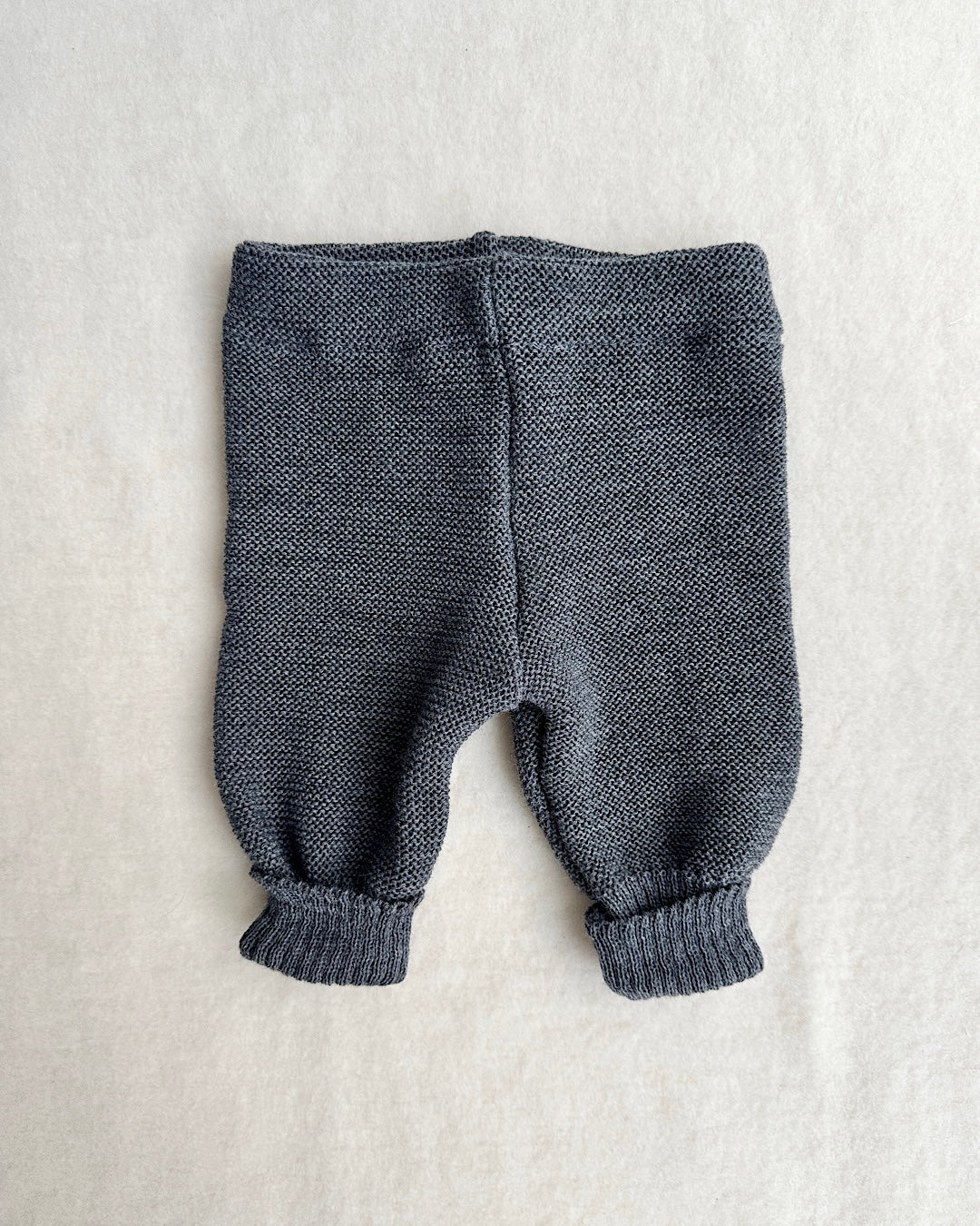 Strikbukser uld - antracit