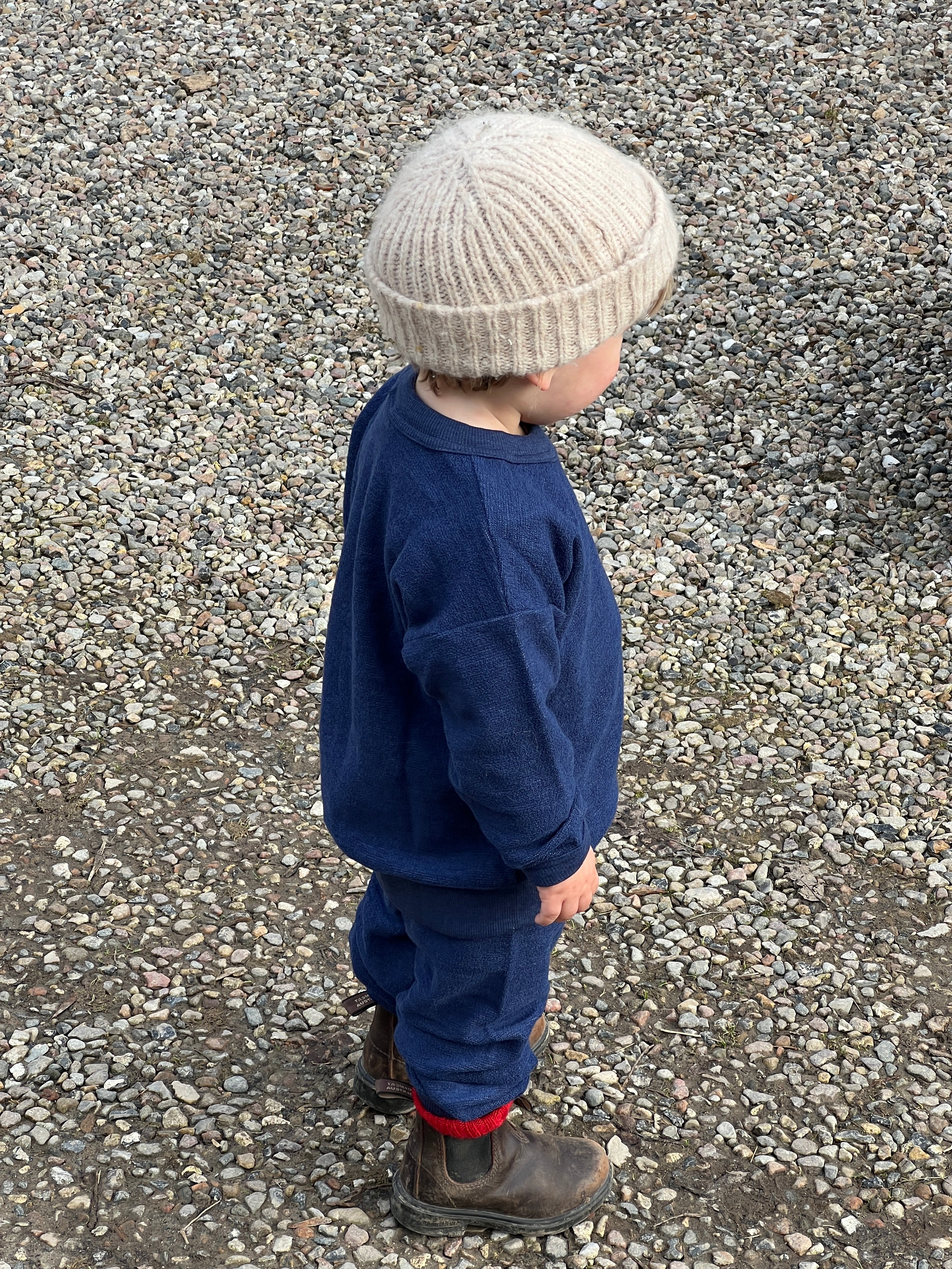 Frotté sæt - marine