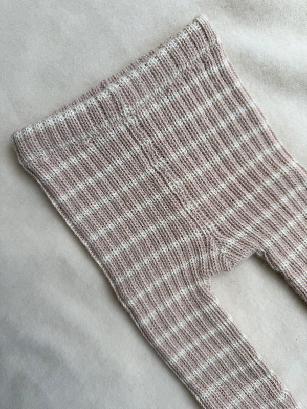 Rib Leggings Striped