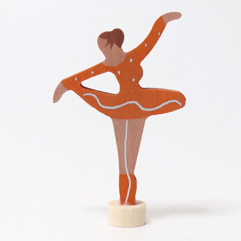 Figur Ballerina Orange