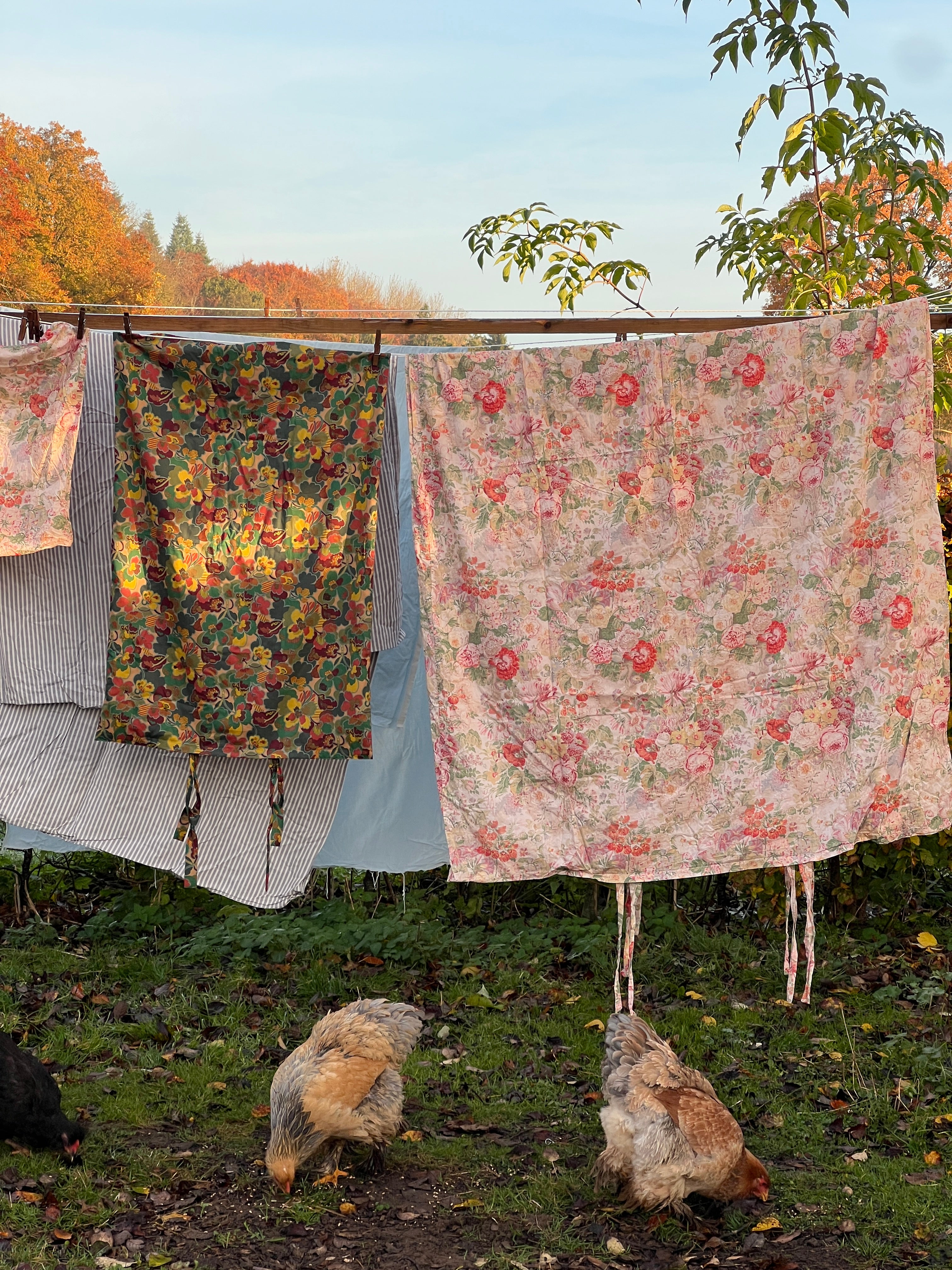 Flower Liberty Artist's Prospect Flower Duvet Cover