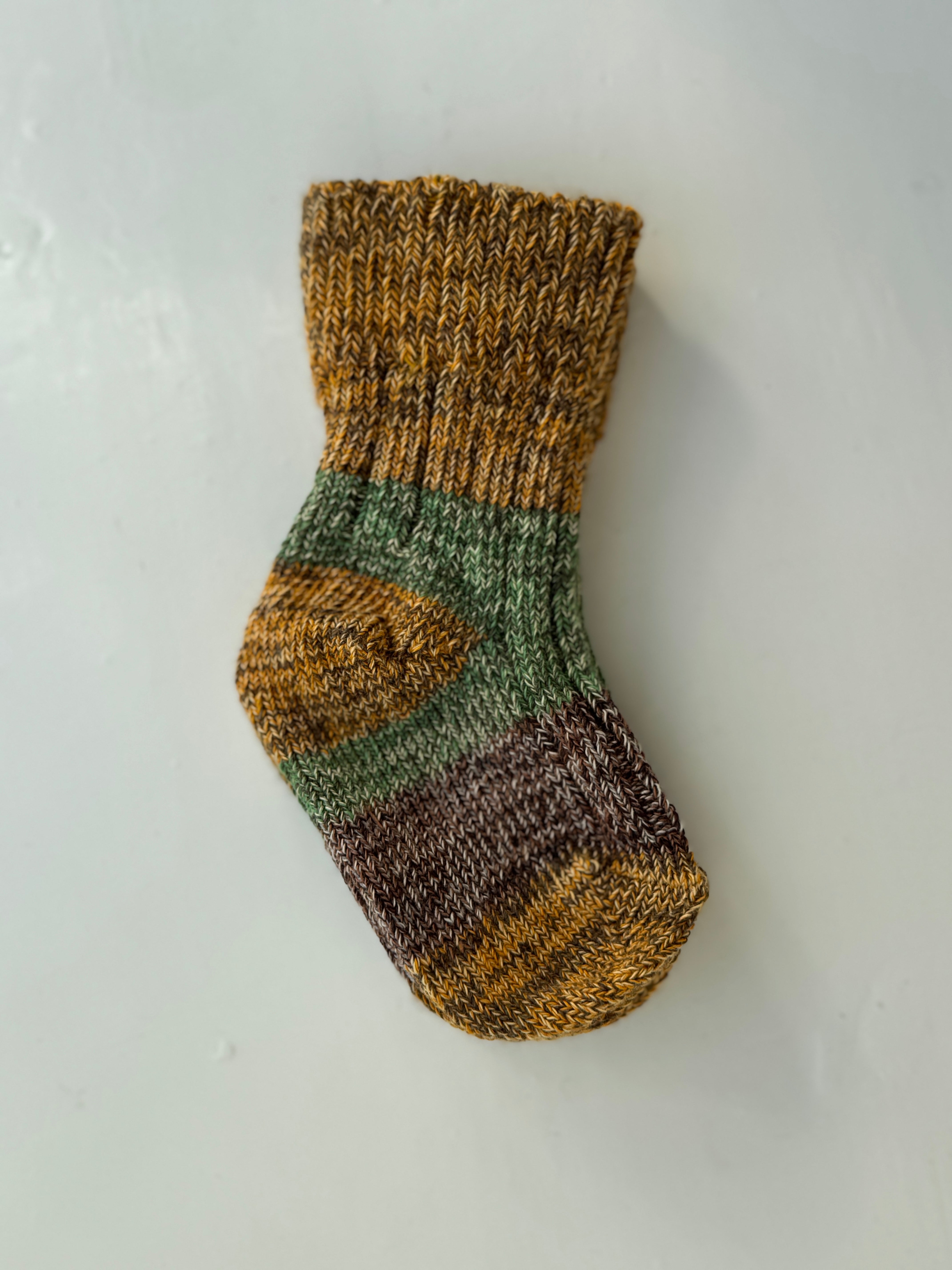 Bomuldssokker Restock - mosstone