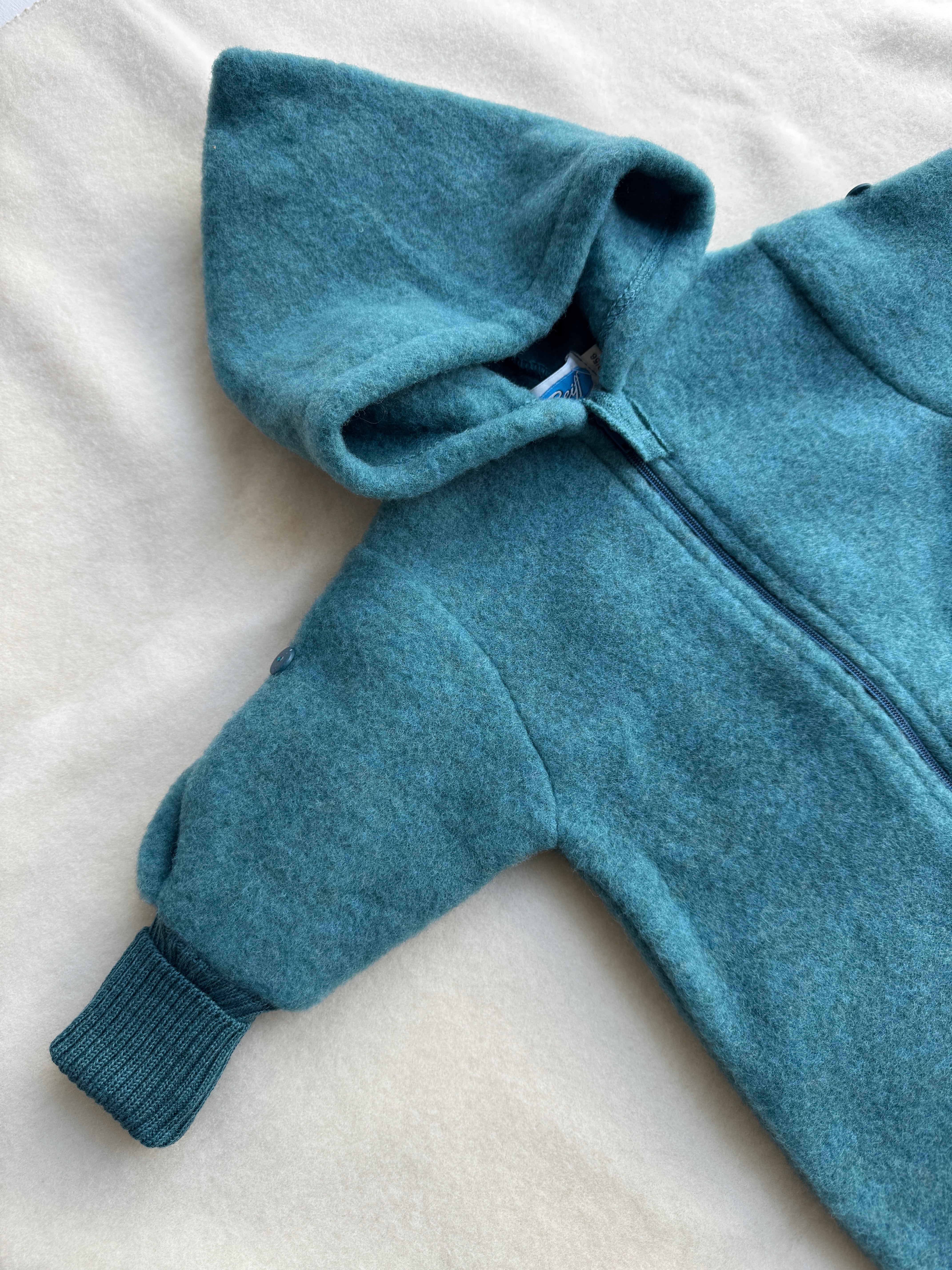 Køredragt i 100% børstet uldfleece - Caribien