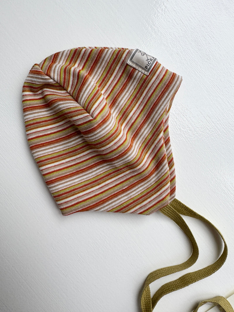 Kyse 100% bomuld - natur/cappuccino/kiwi