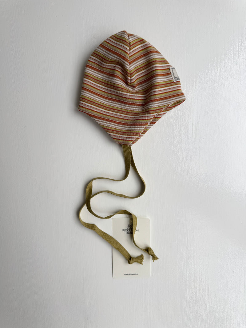 Kyse 100% bomuld - natur/cappuccino/kiwi