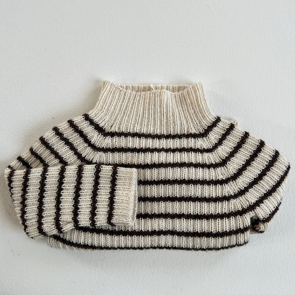 Rib Sweater Striped