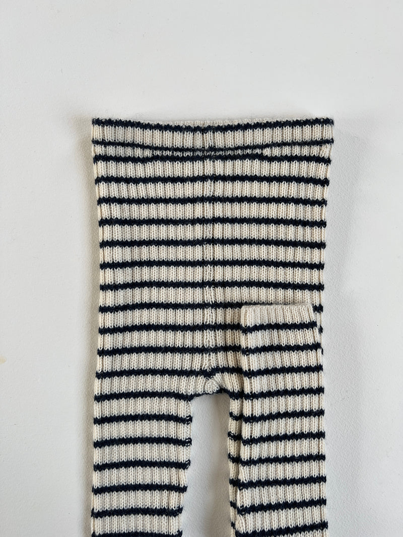 Rib Leggins Striped