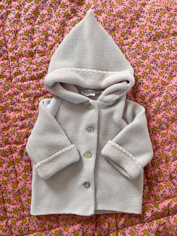 Selana wool jacket with hood