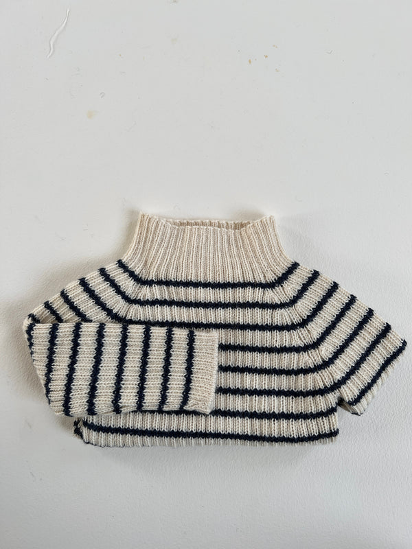 Rib Sweater Striped