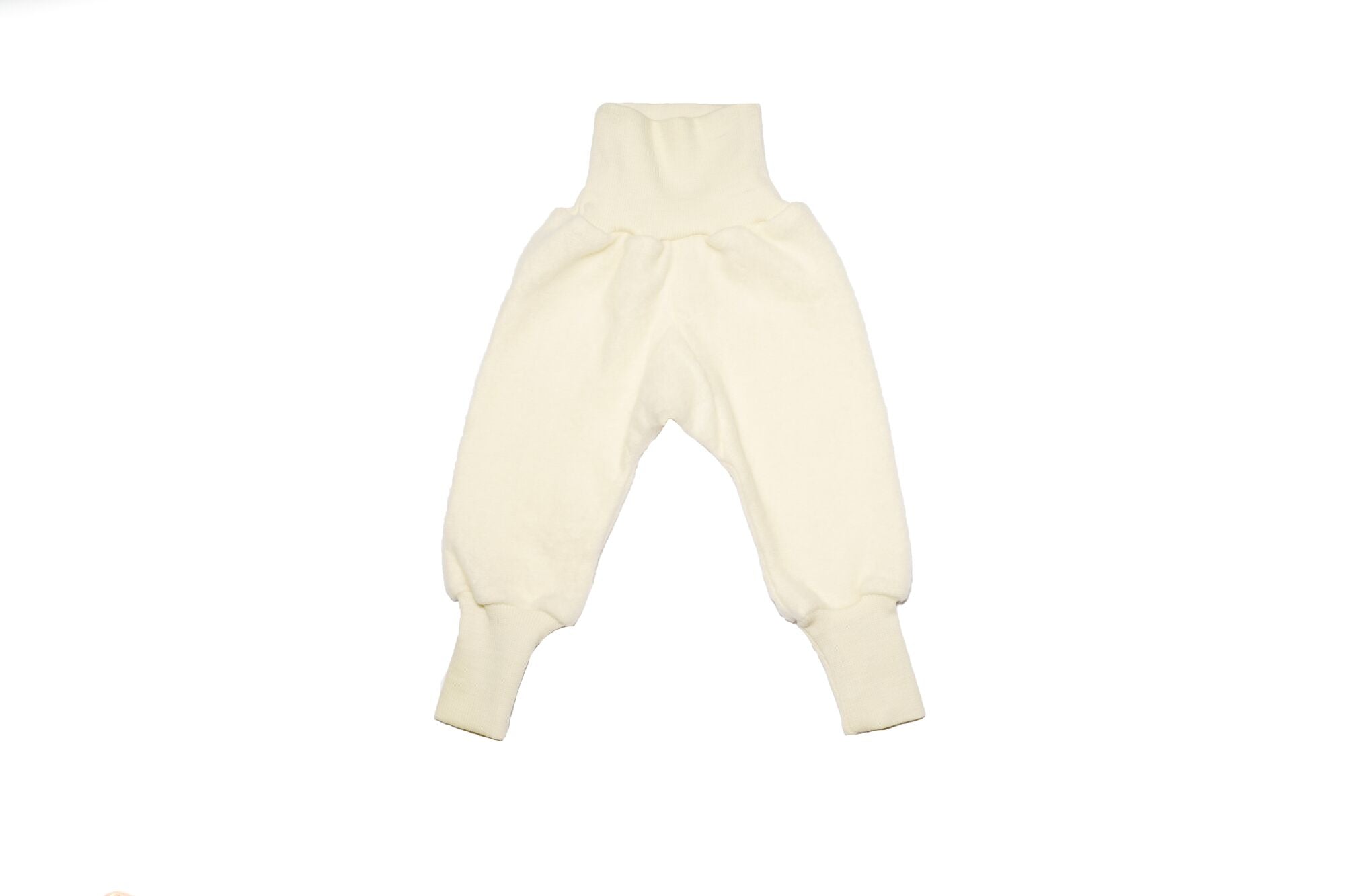 Bukser uldfleece - natur