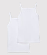 2-Pack cotton top with straps