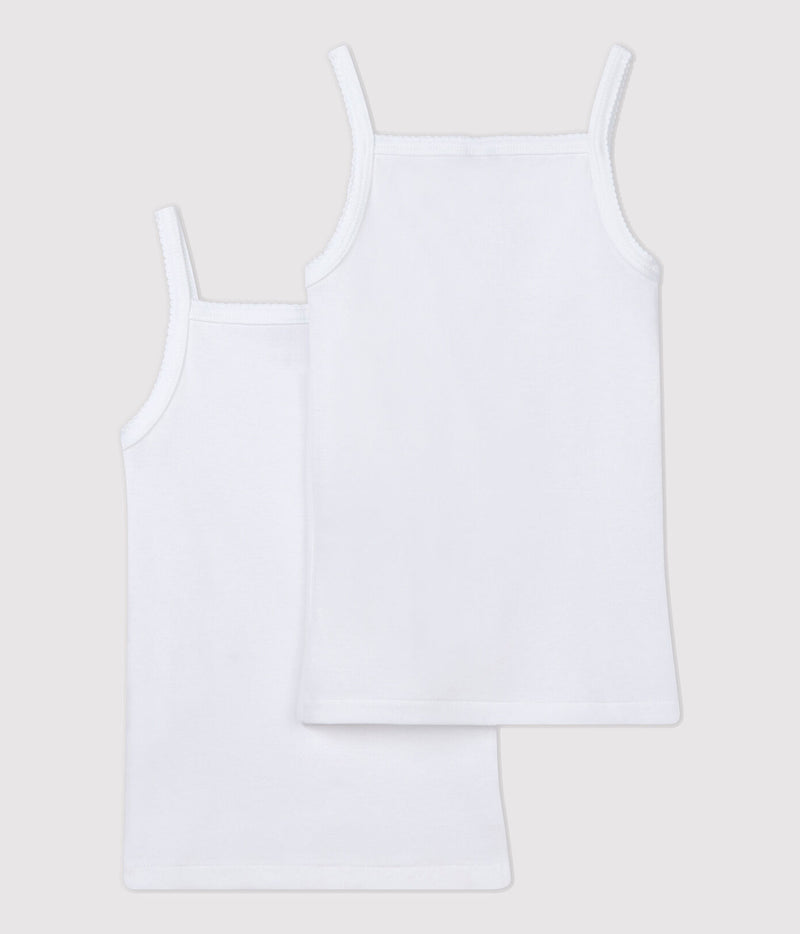 2-Pack cotton top with straps